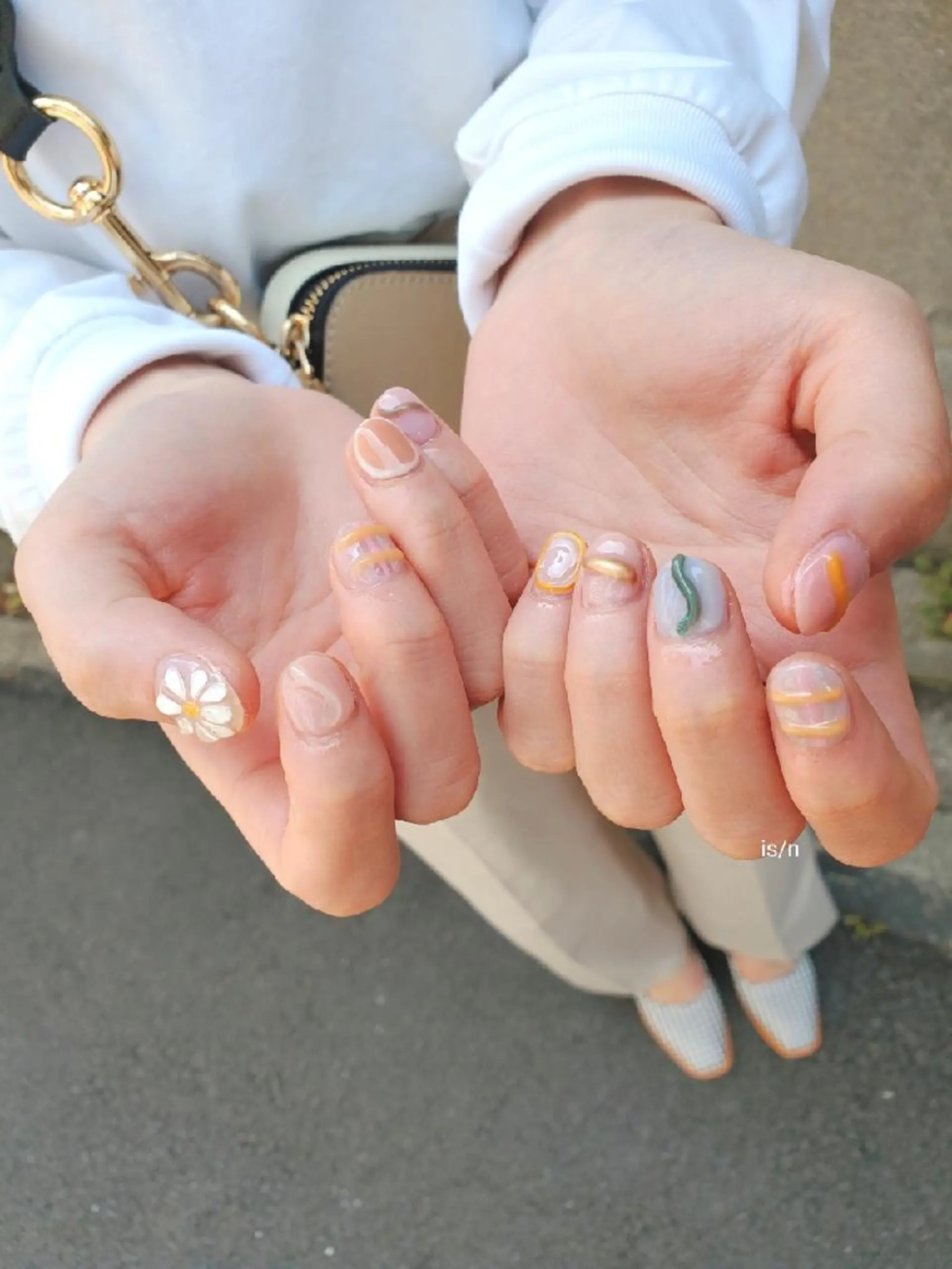 ネイル ハンドネイル 店長 佐藤のネイルデザイン