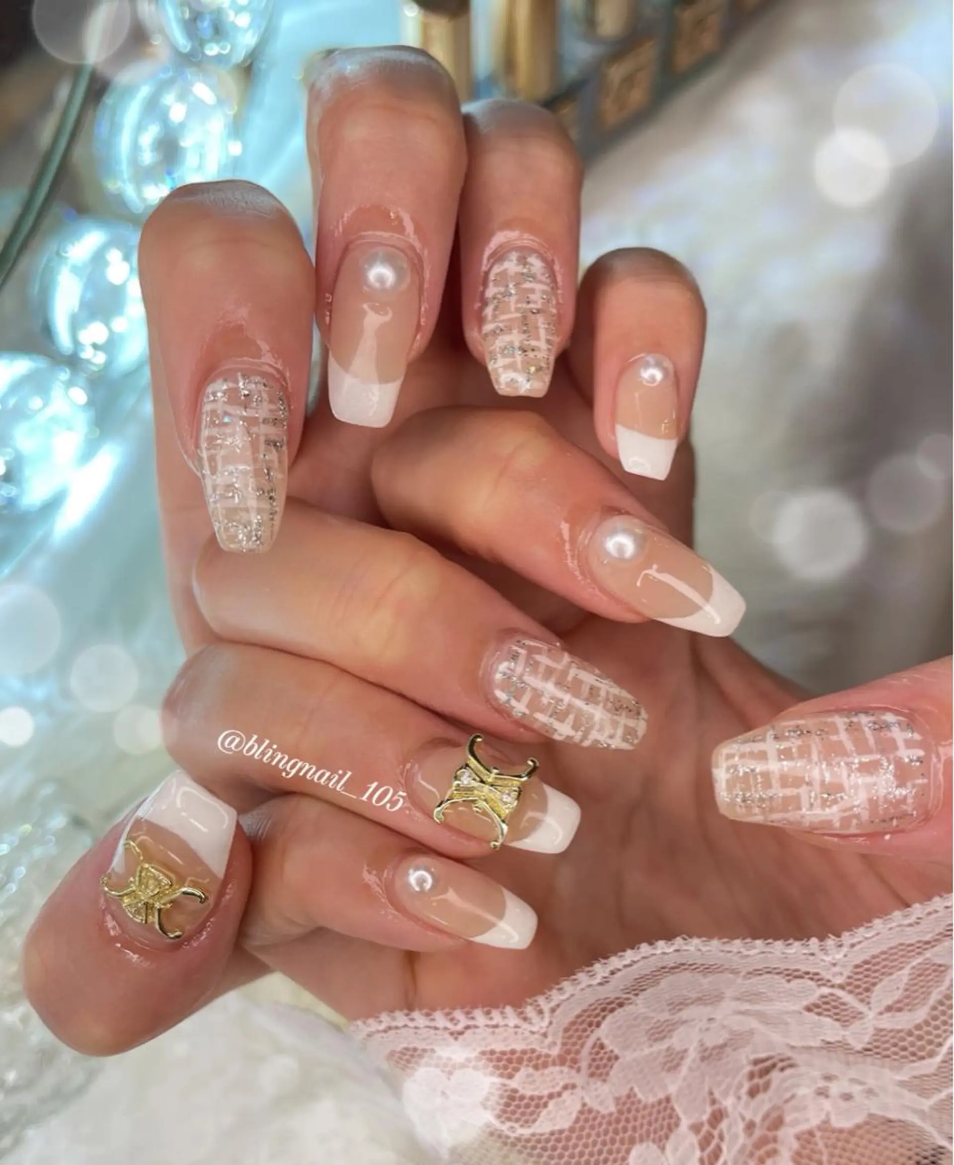 ネイル 23時まで❤︎韓国、 ワンホンネイルのネイルデザイン