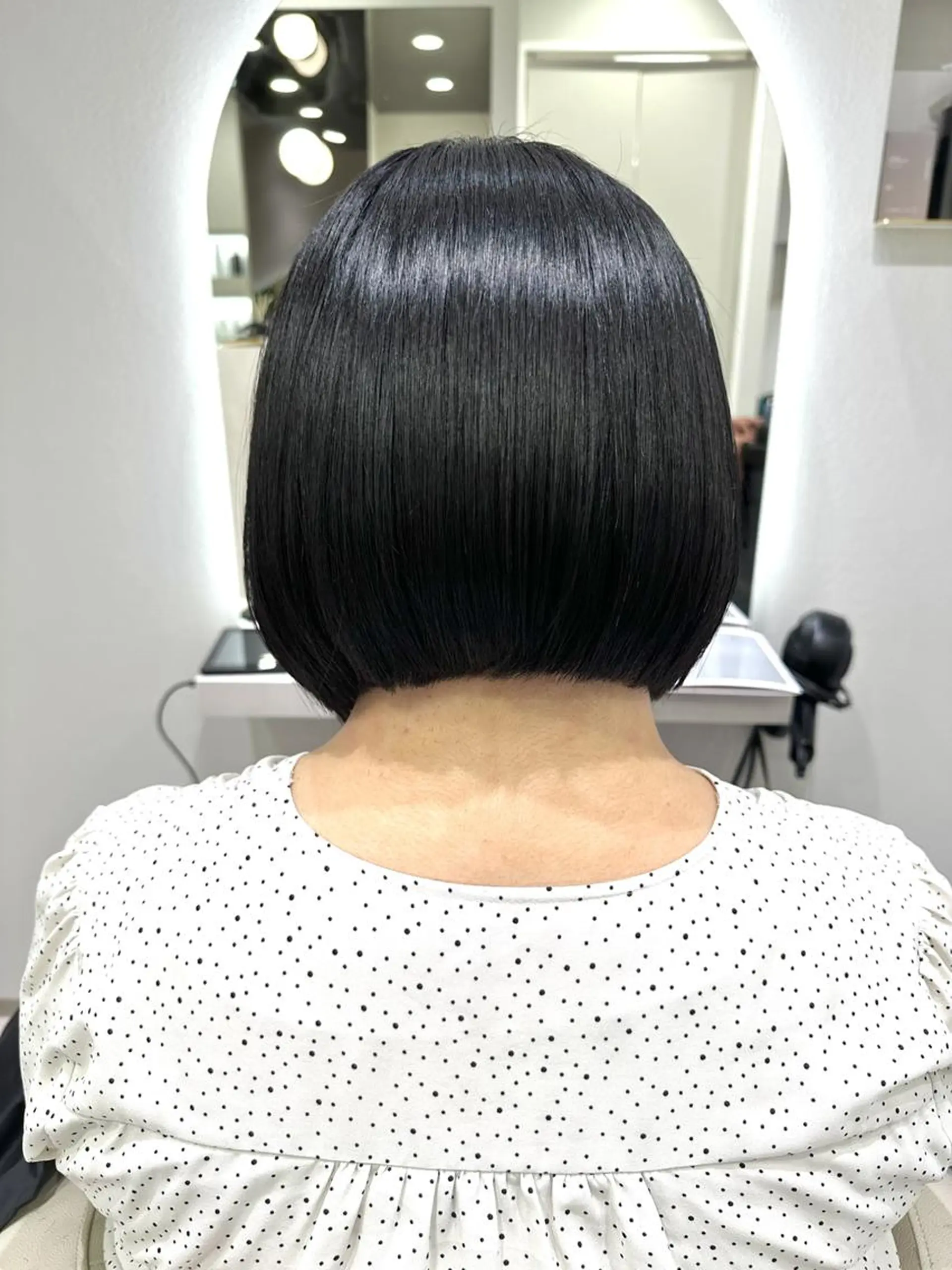 ショート カット 縮毛矯正 天王寺/阿倍野 tocca rieのヘアスタイル