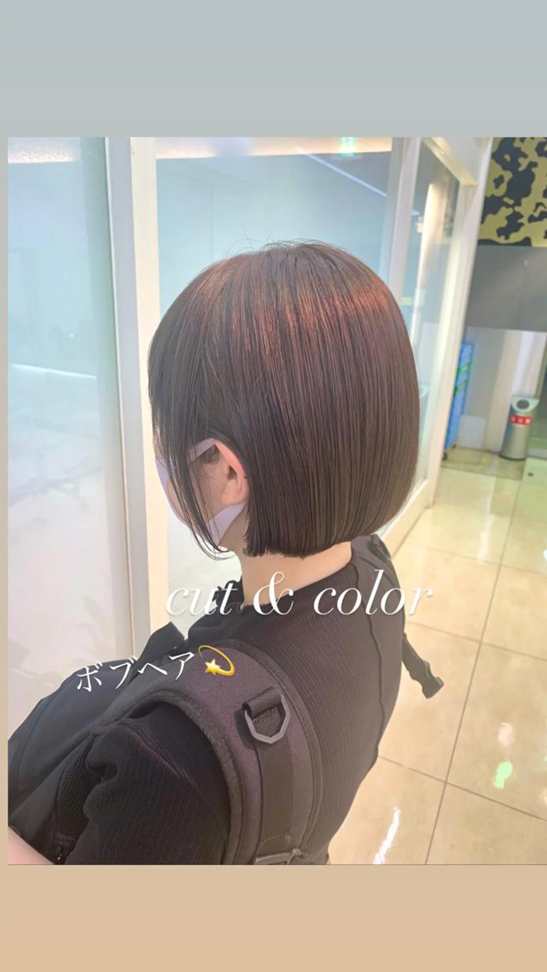 ショート カラー 似合わせカラー/艶 髪質改善/ヨシザキのヘアスタイル