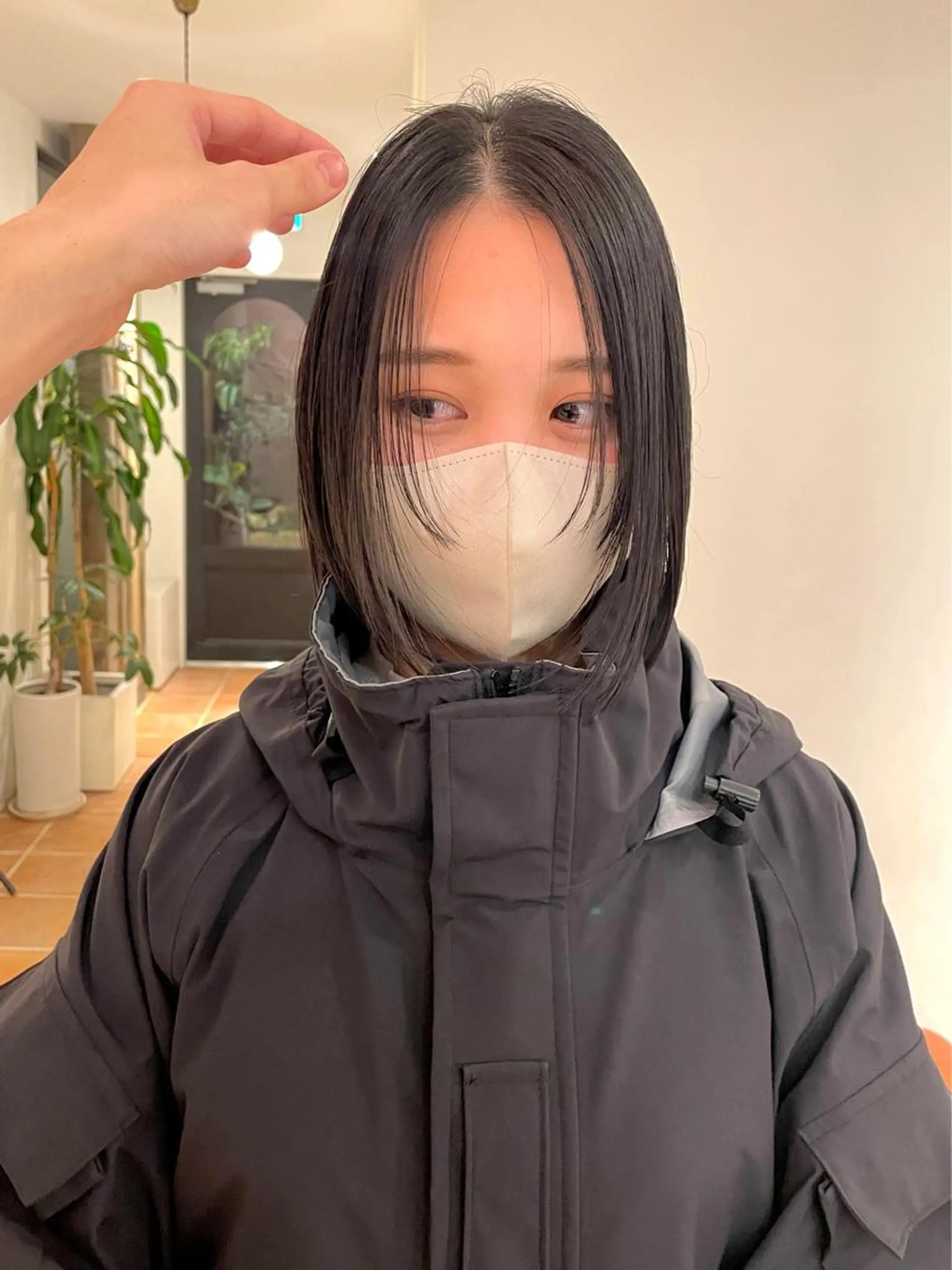 ショート カラー ボブ カット ヘアカラー トリートメント ボブ/レイヤー/ケア パーマ/リュウタのヘアスタイル