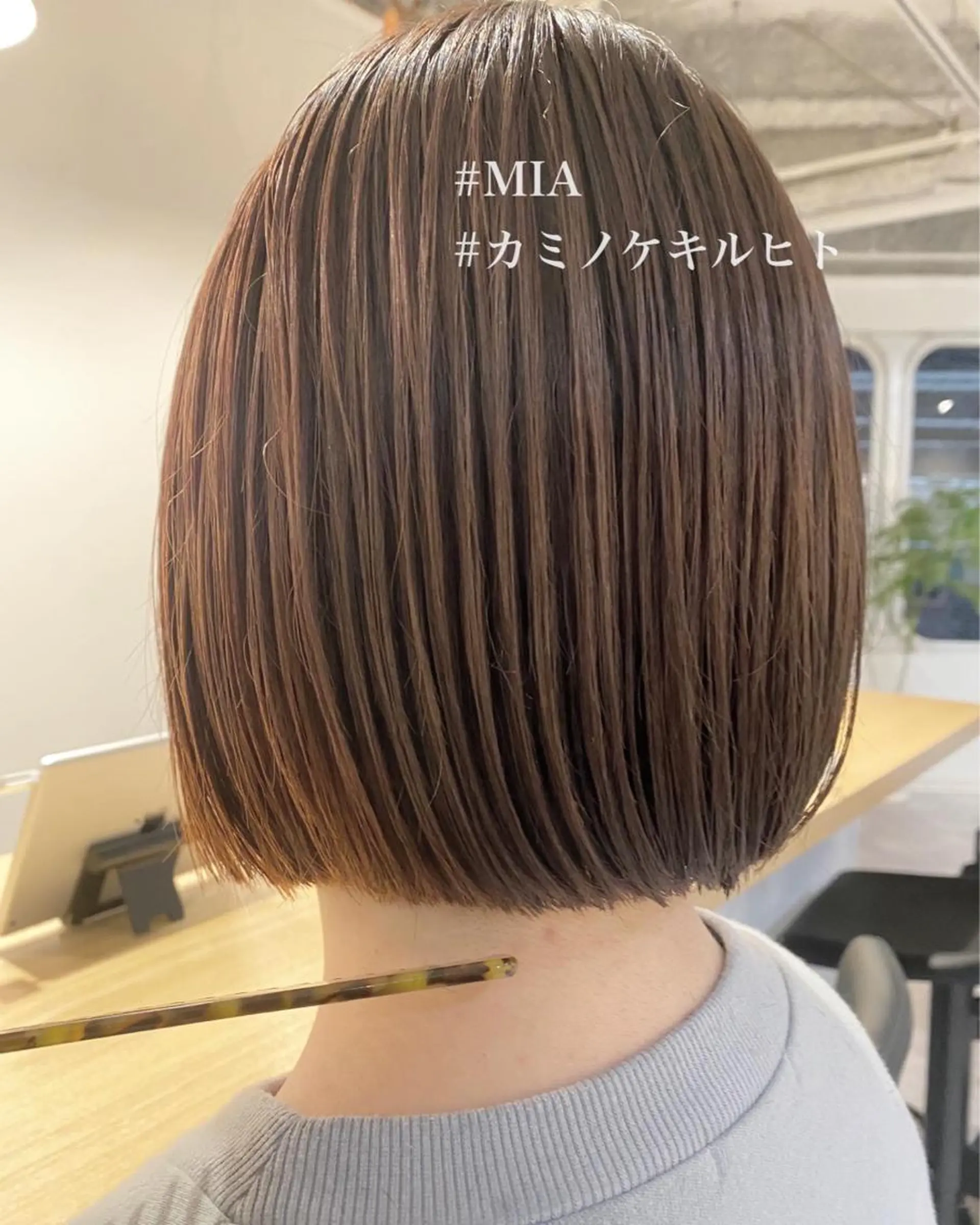 ミディアム 丸みボブ　ショート ｍａｎａｍｉのヘアスタイル