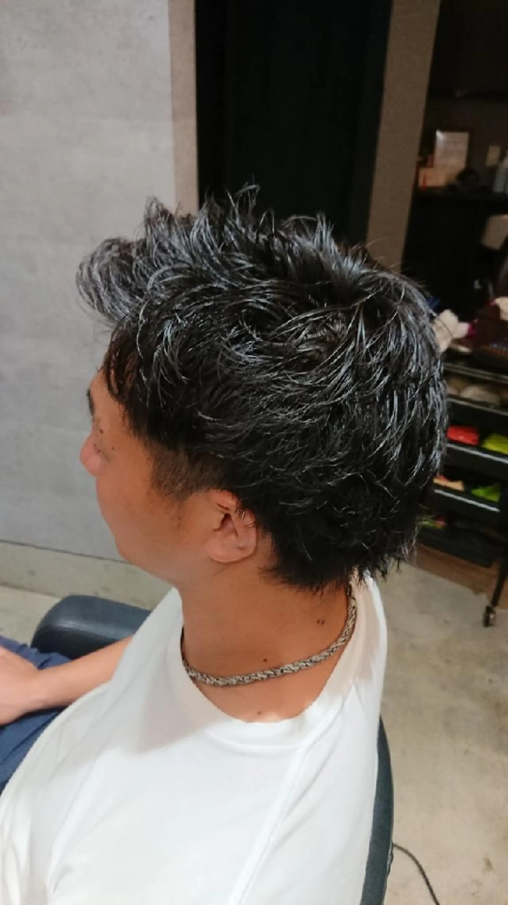 メンズ パーマ 浅野  勇貴のヘアスタイル