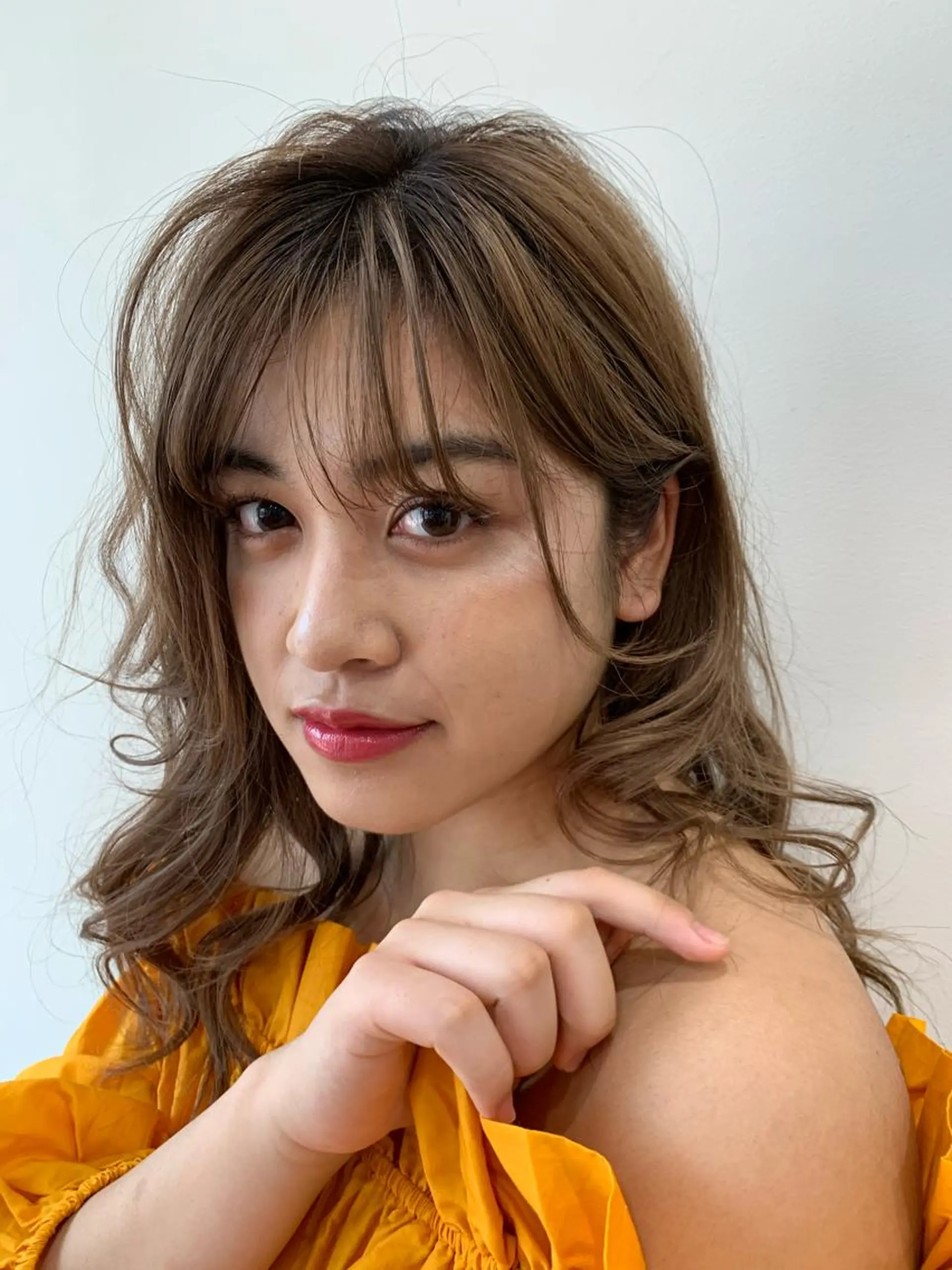 ロング 髪質改善×艶カラー Haruのヘアスタイル