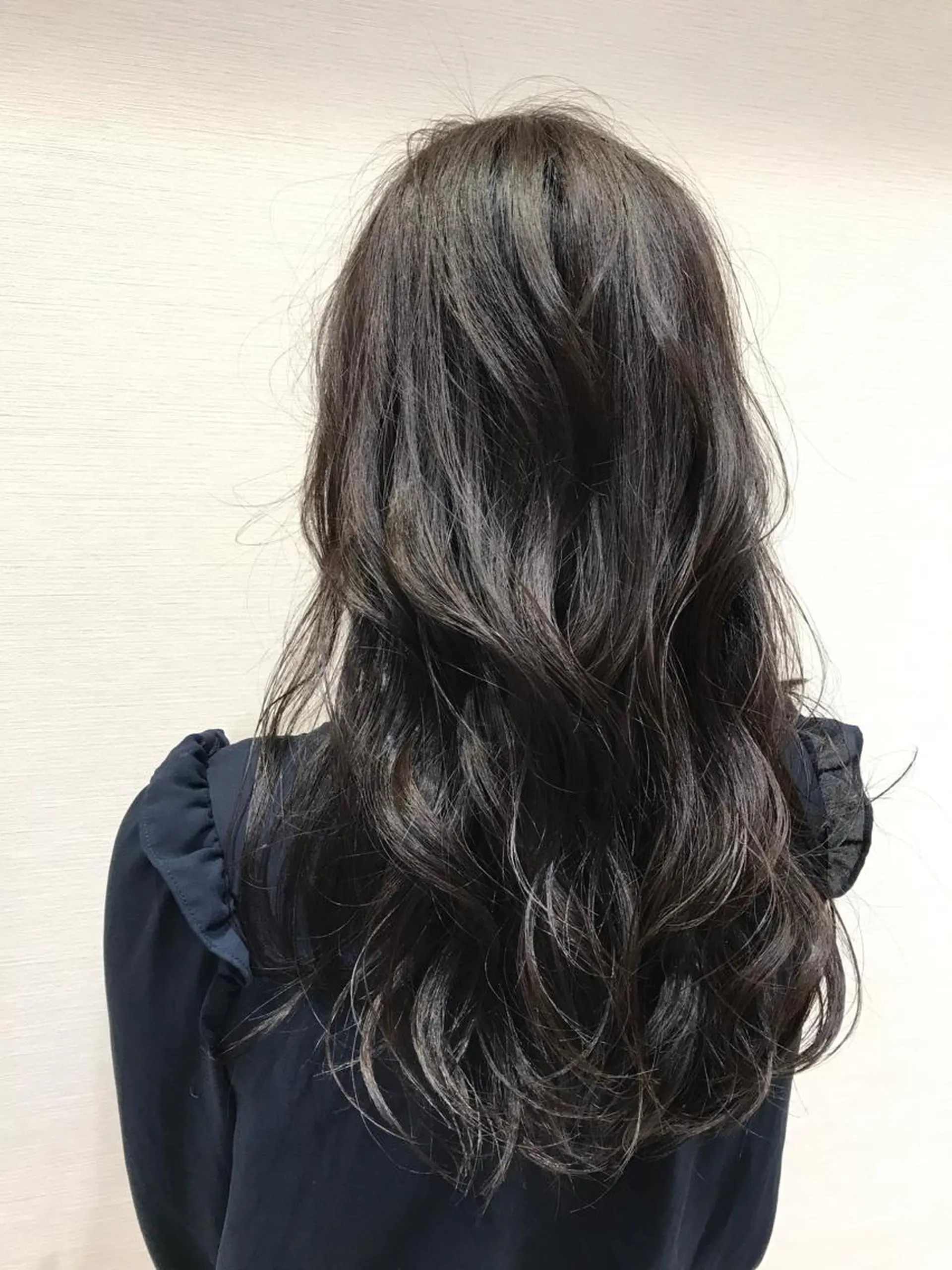 ロング カラー ブラウンカラー 透明感カラー グレージュ 【メンズ縮毛矯正】 田中秀斗のヘアスタイル