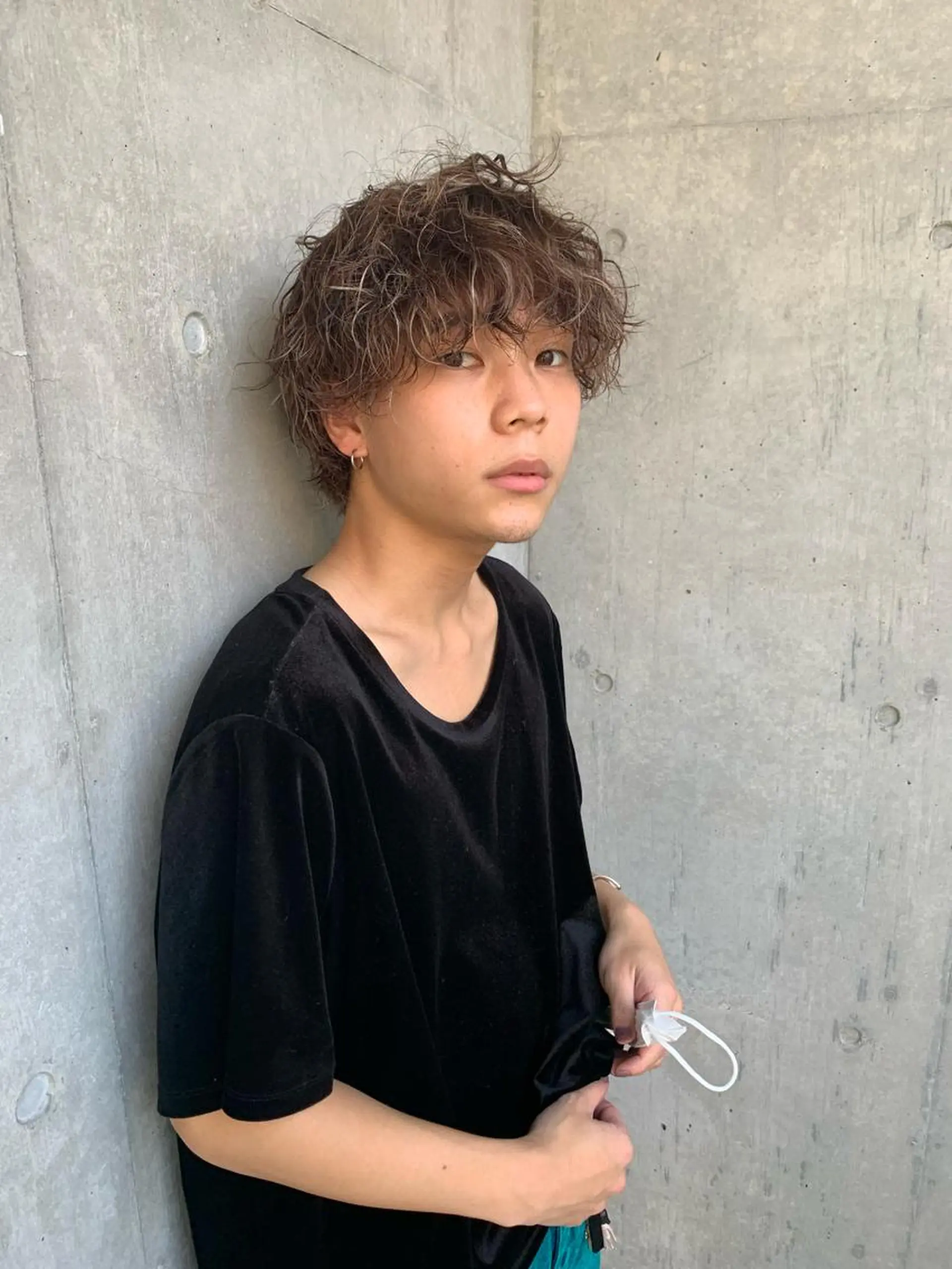 ミディアム 竹下 浩一のヘアスタイル
