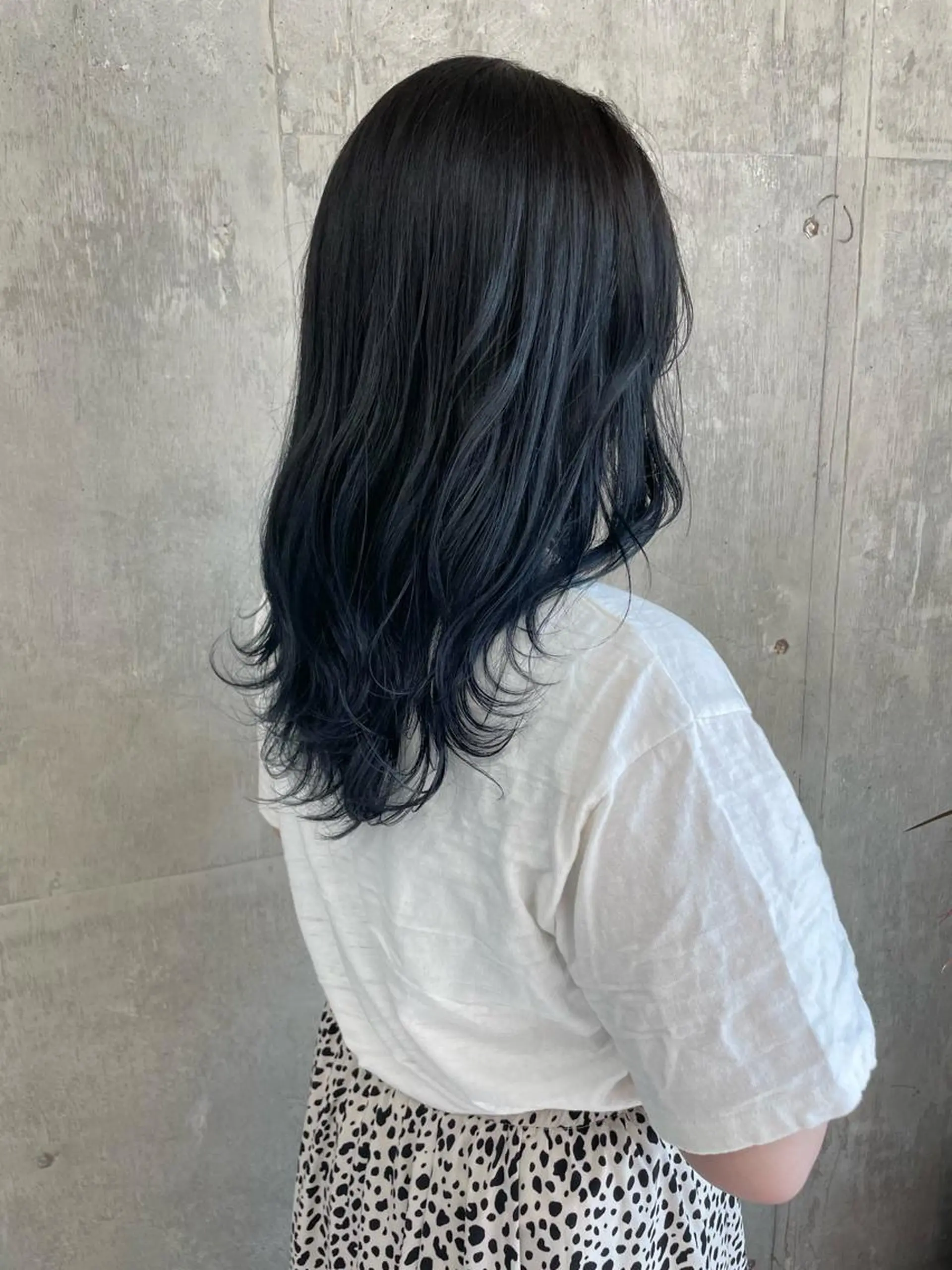 セミロング カラー ショートボブ アッシュ ブリーチ ブルーカラー ブルージュ カット ヘアカラー トリートメント 江上拓郎/ショート /酸性ストレートのヘアスタイル