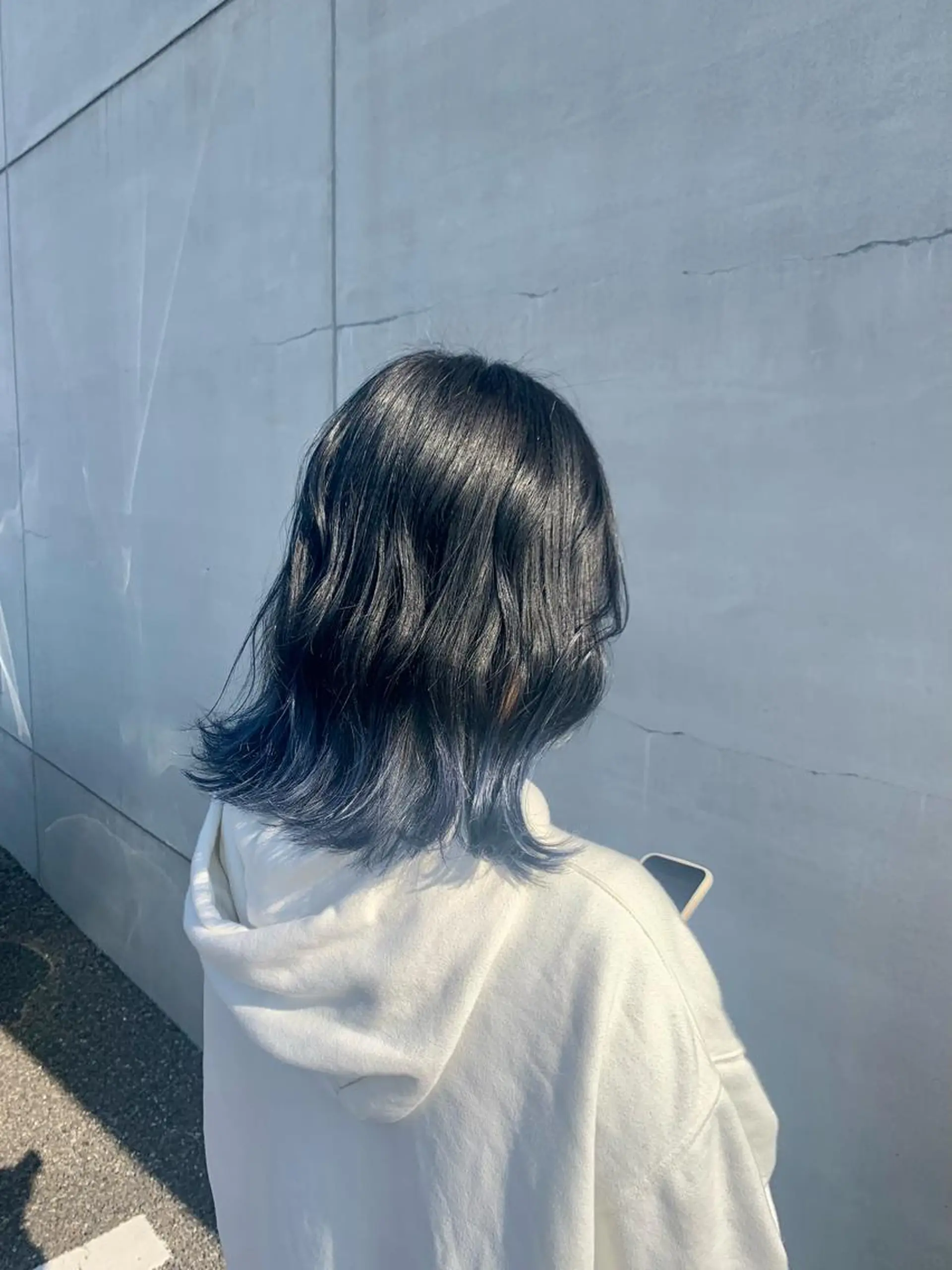 ミディアム カラー 山本  弦生のヘアスタイル