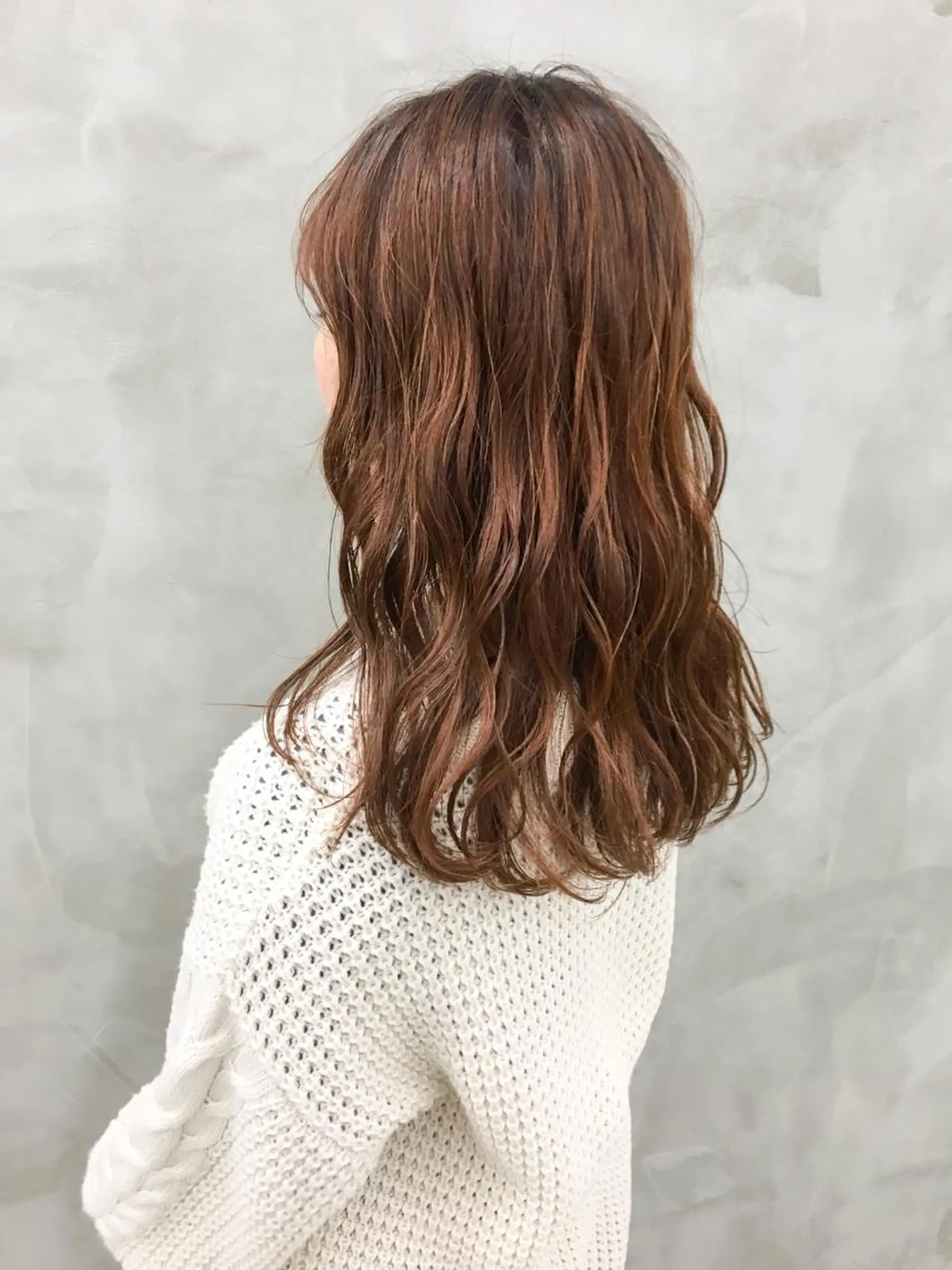 カラー ベージュカラー オレンジ オレンジベージュ ヘッドスパ (女性限定)🍋モエのヘアスタイル
