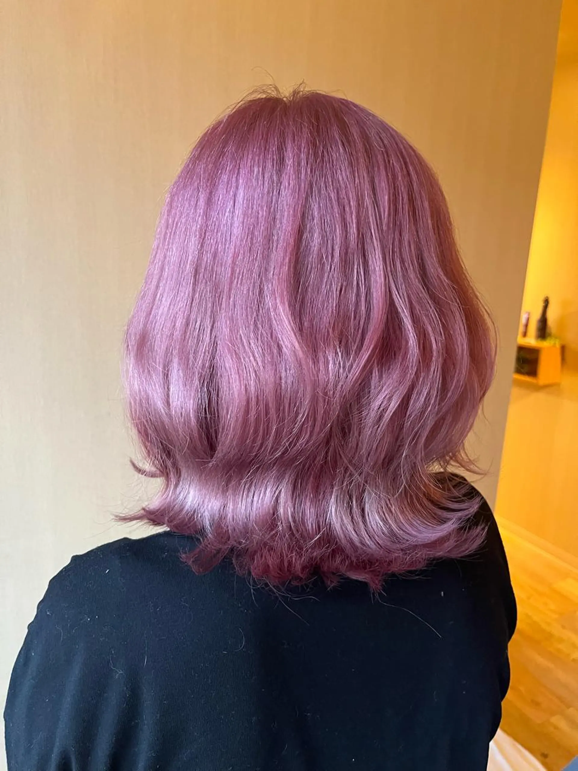 ミディアム カラー カット ヘアカラー 三上 由貴のヘアスタイル