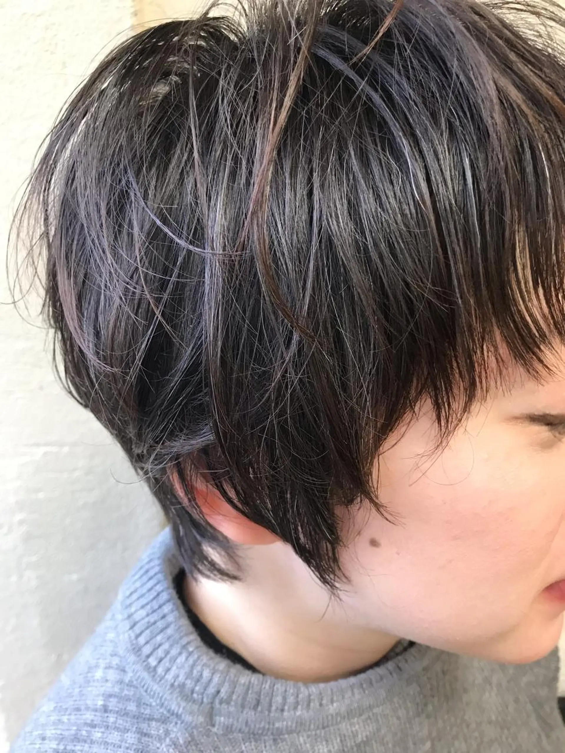 ショート パーマ 北川 泰之のヘアスタイル