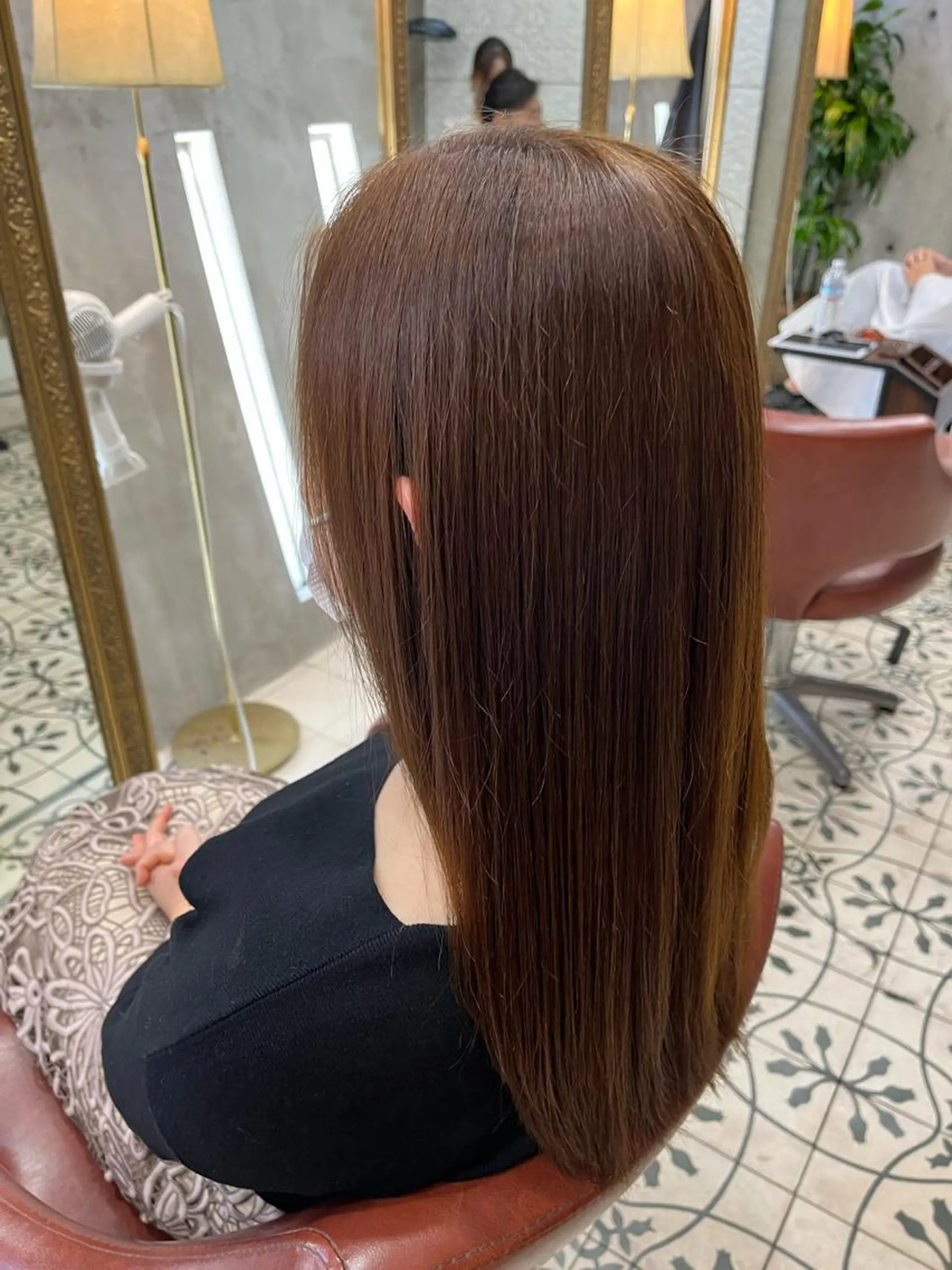 ロング 縮毛矯正 縮毛矯正 ✨美髪縮毛矯正× カット特化/佐藤恵太のヘアスタイル