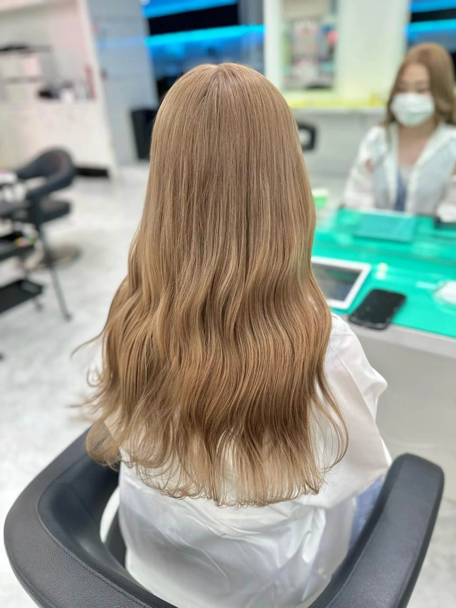 ロング カラー ロング ♡ダブルカラー特化♡ miyuのヘアスタイル