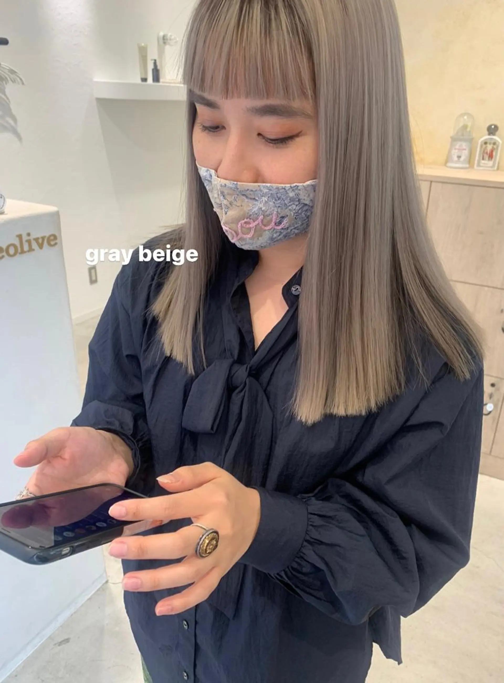 ロング カラー インナーカラー カット ヘアカラー トリートメント 顔周り/レイヤー 🤍マリノのヘアスタイル