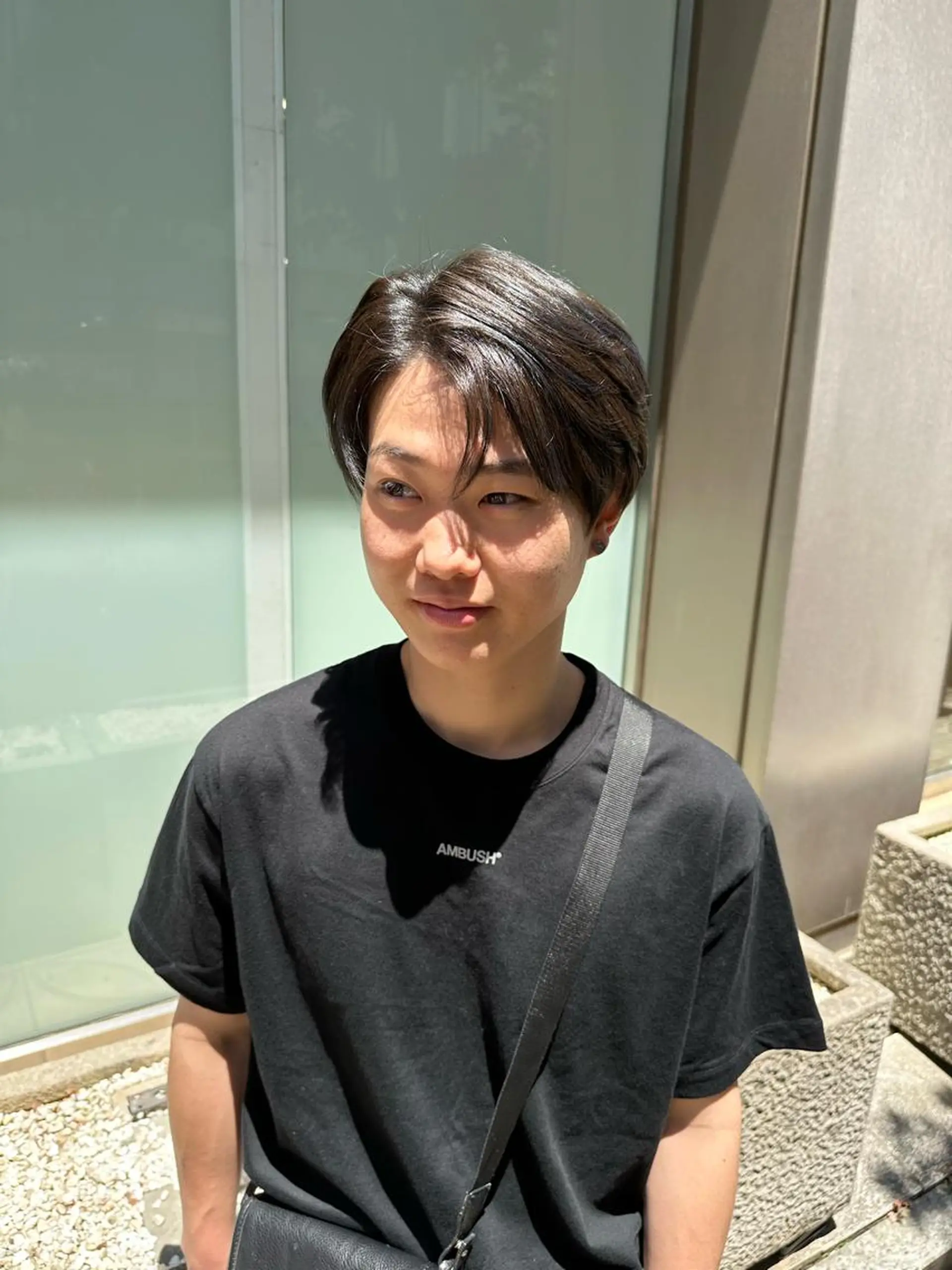 カラー メンズ 韓国レイヤーカット/ 艶カラー/ noaのヘアスタイル