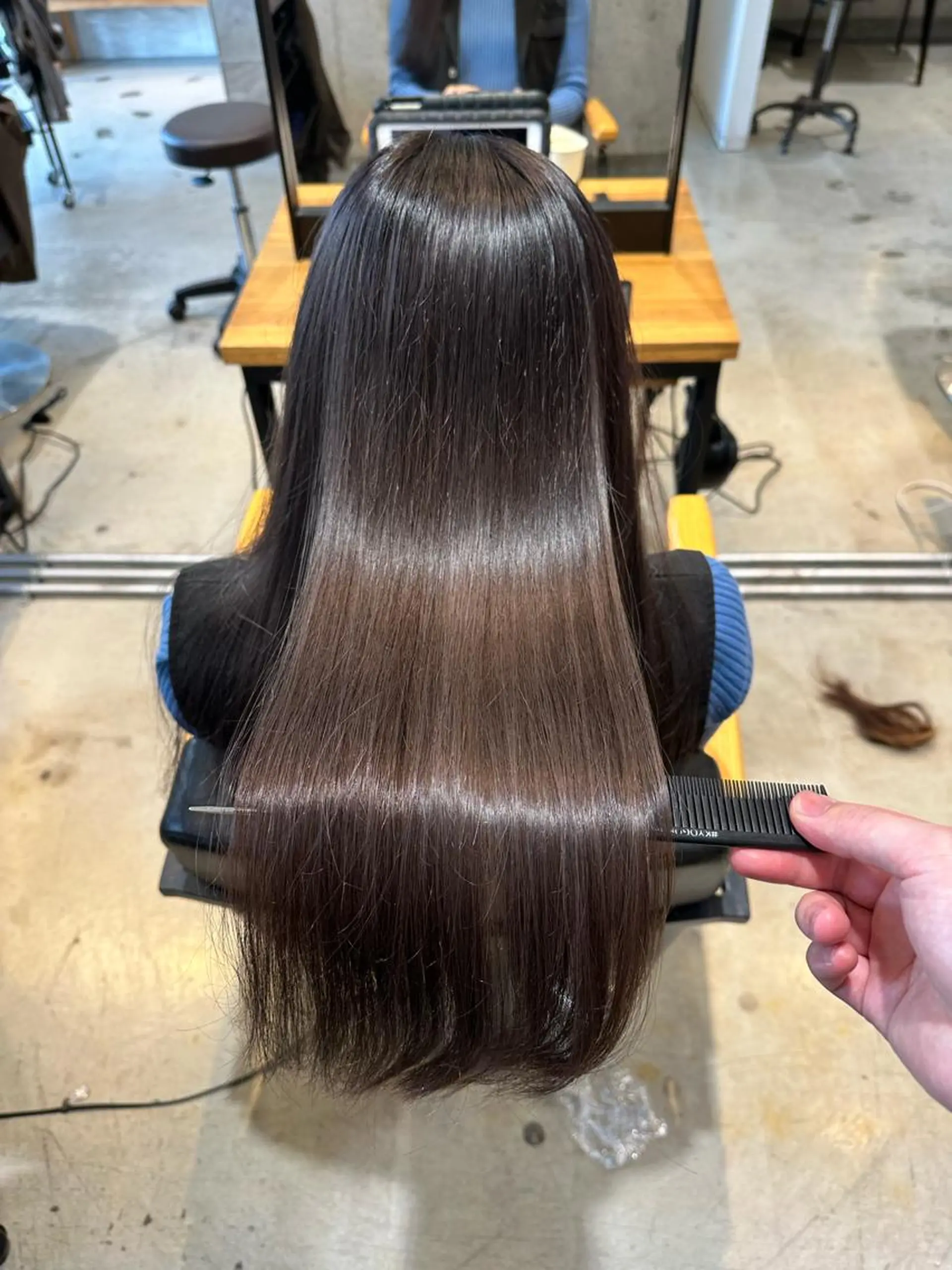 カラー ヘアカラー トリートメント ✂︎ 艶カラー /透明感カラーのヘアスタイル