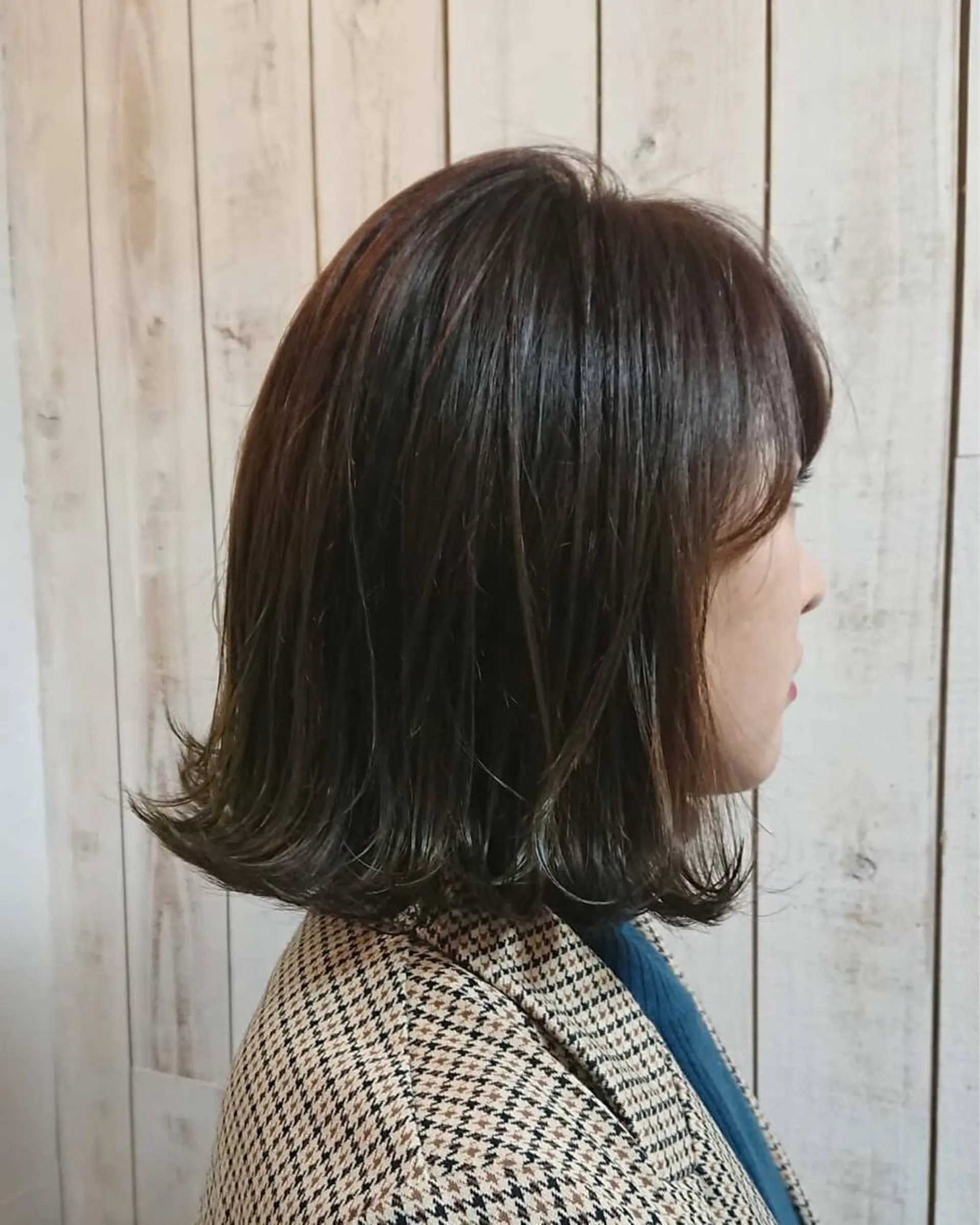 ミディアム カラー カット ヘアカラー トリートメント stylist YUKIのヘアスタイル