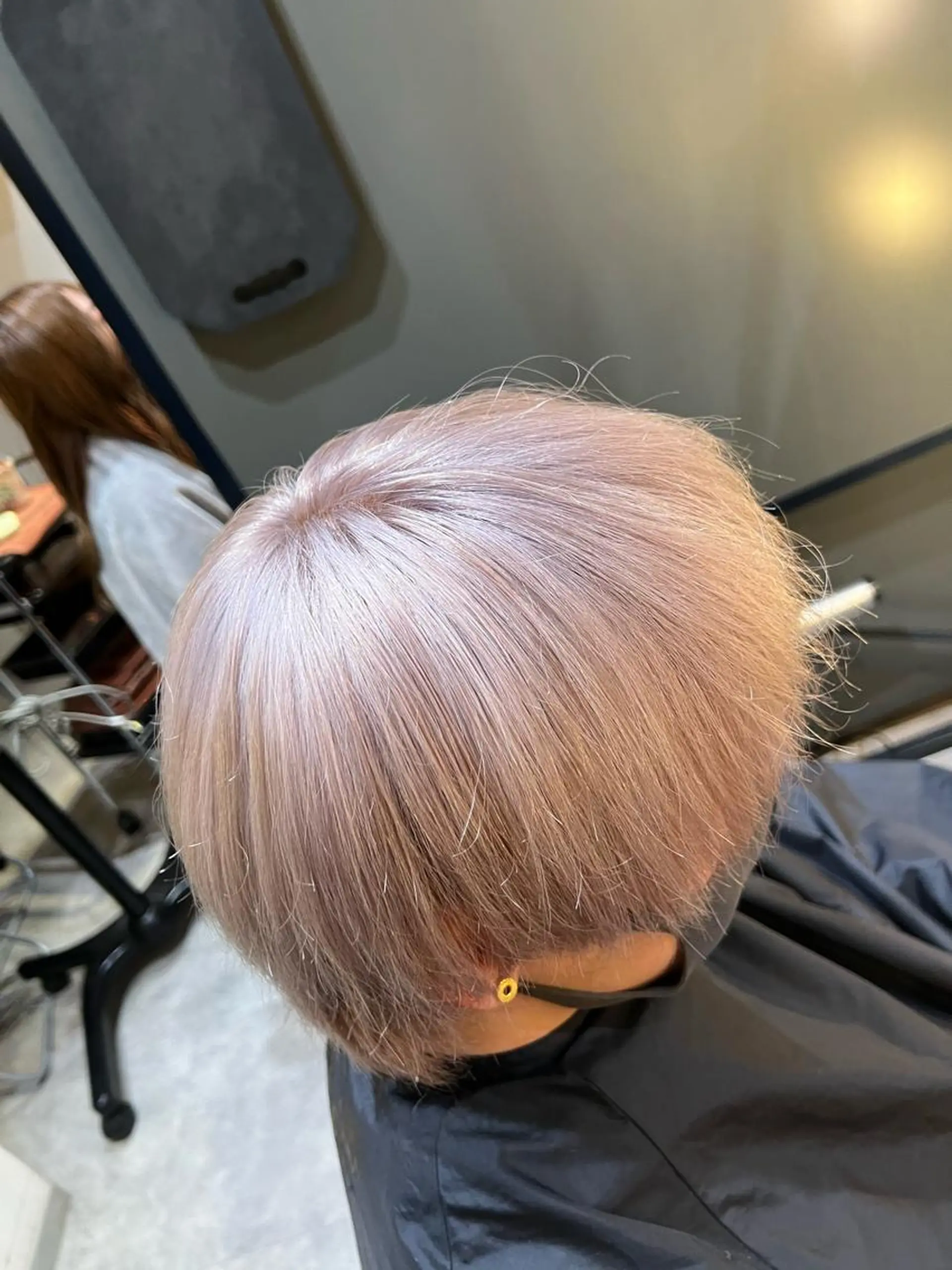 ショート カラー 髪質改善ストレート Kantaのヘアスタイル