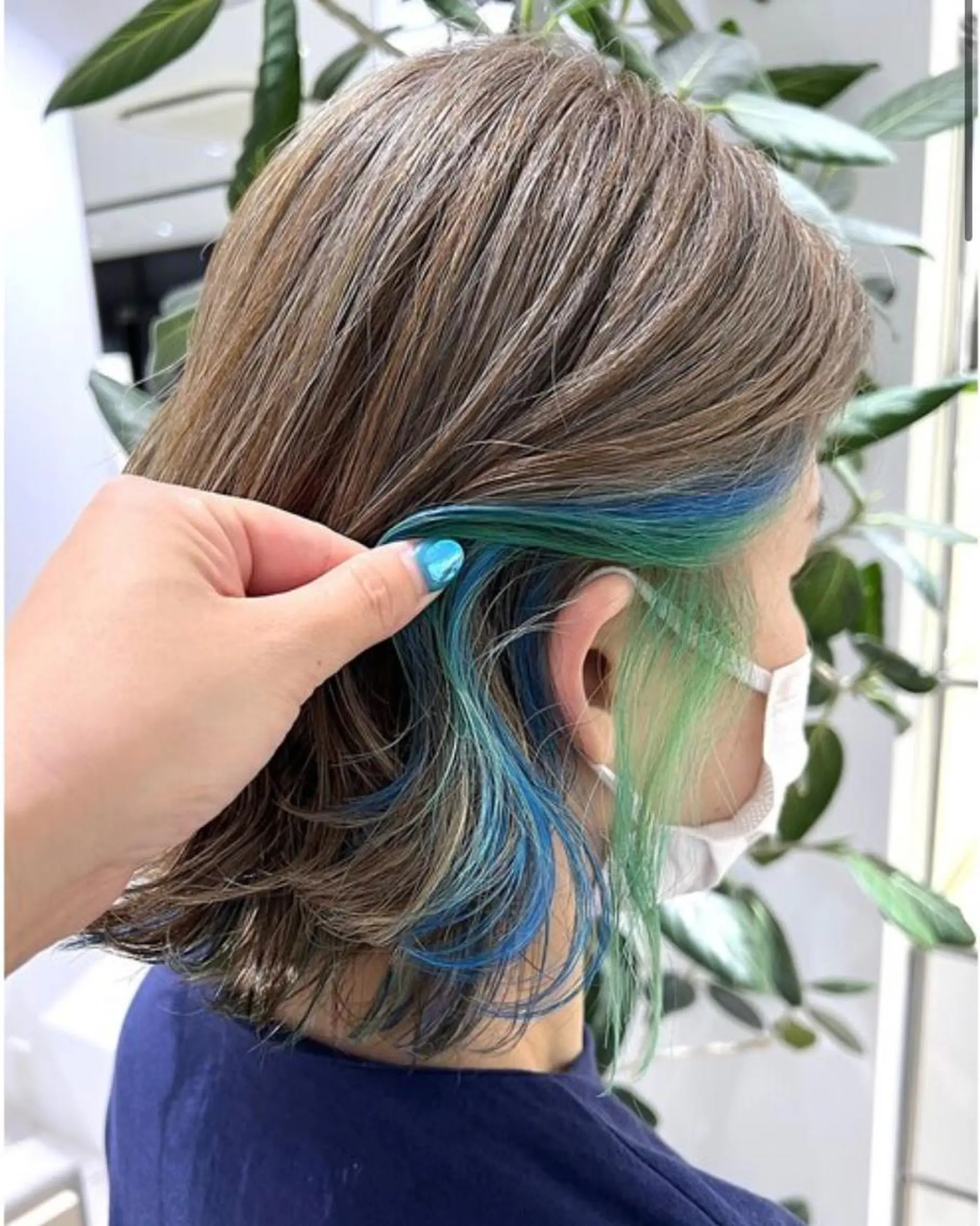 ショート ヘアカラー トリートメント 🤍 momoka🤍のヘアスタイル