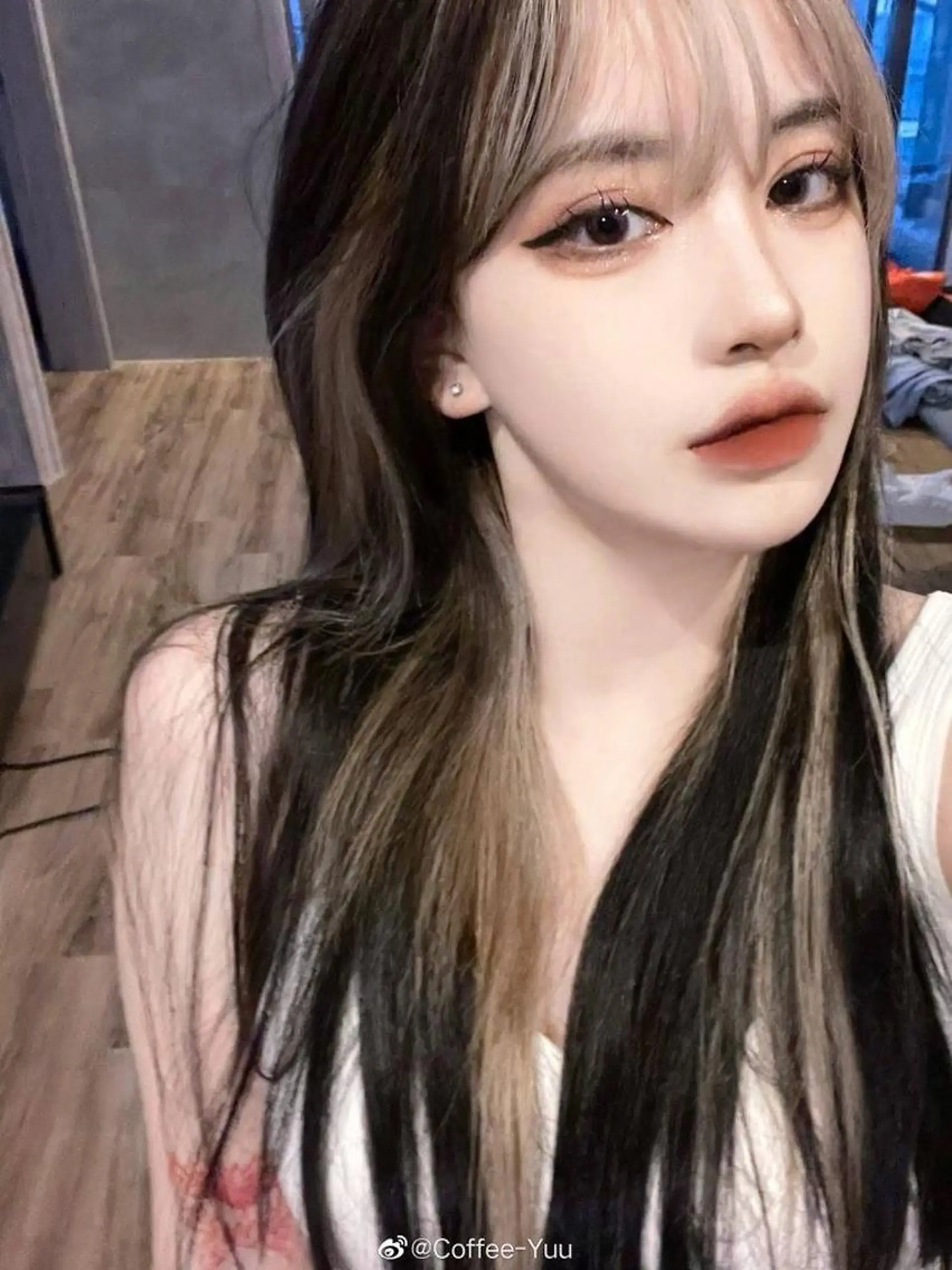 カラー 莉乃/縮毛矯正/髪質 改善/艶カラーのヘアスタイル