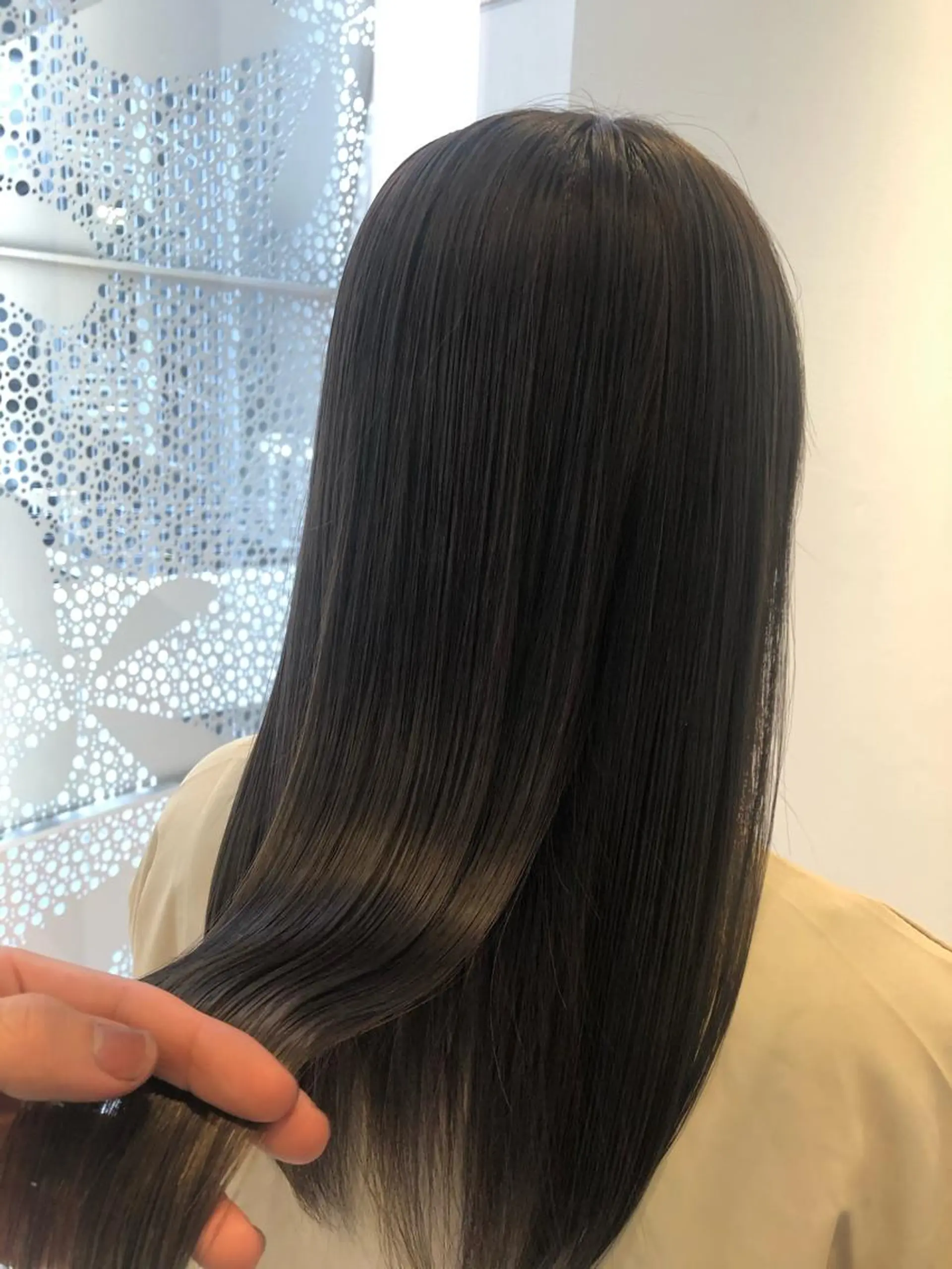ロング カラー ヘアアレンジ 髪質改善 トリートメント ヘアカラー トリートメント スズキジュンペイ 銀座/髪質改善のヘアスタイル