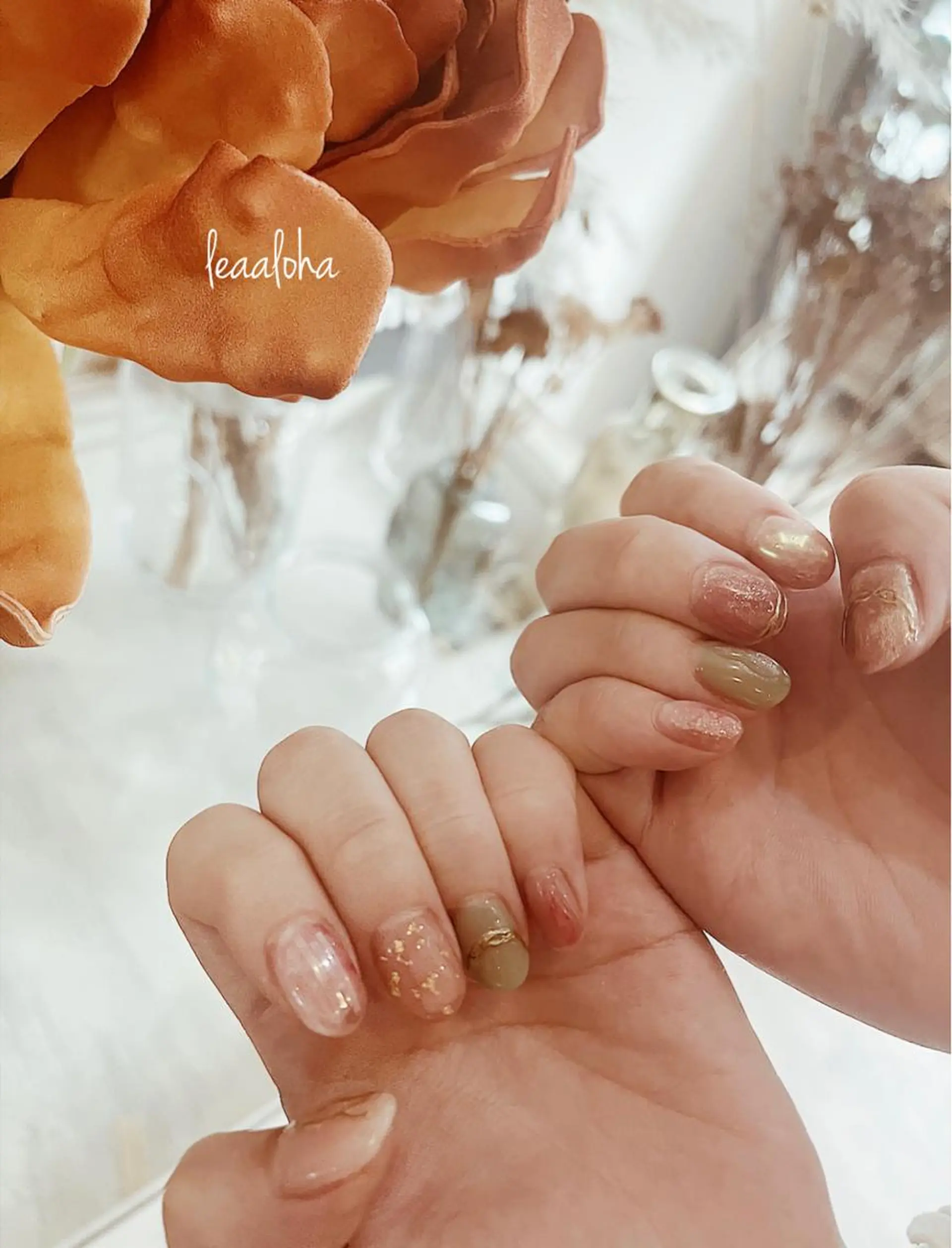 ネイル アートネイル ハンドネイル フットネイル leaaloha　byBROWN HAIR所属・レアアロハ宇都宮 /ネイル.スクールのネイルデザイン