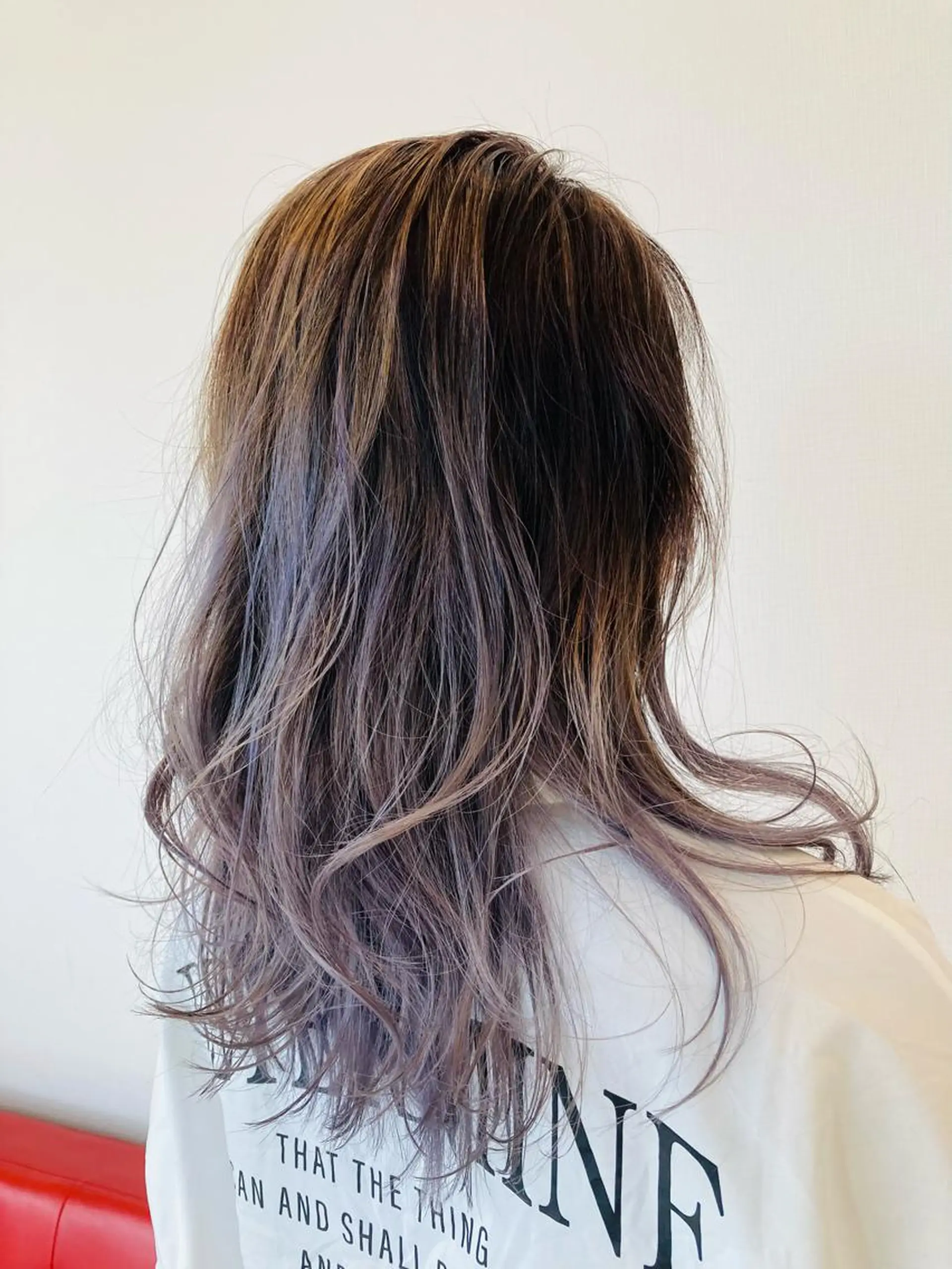 セミロング カット ヘアカラー トリートメント PazRood 山下のヘアスタイル
