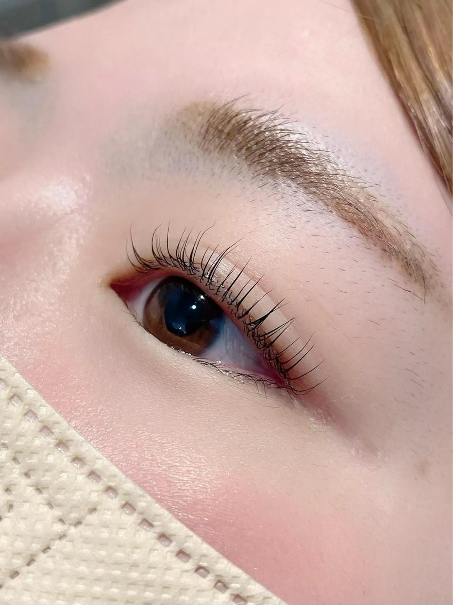 マツエク・マツパ パリジェンヌラッシュリフト マツパ 秋山 梨香のマツエク・マツパデザイン