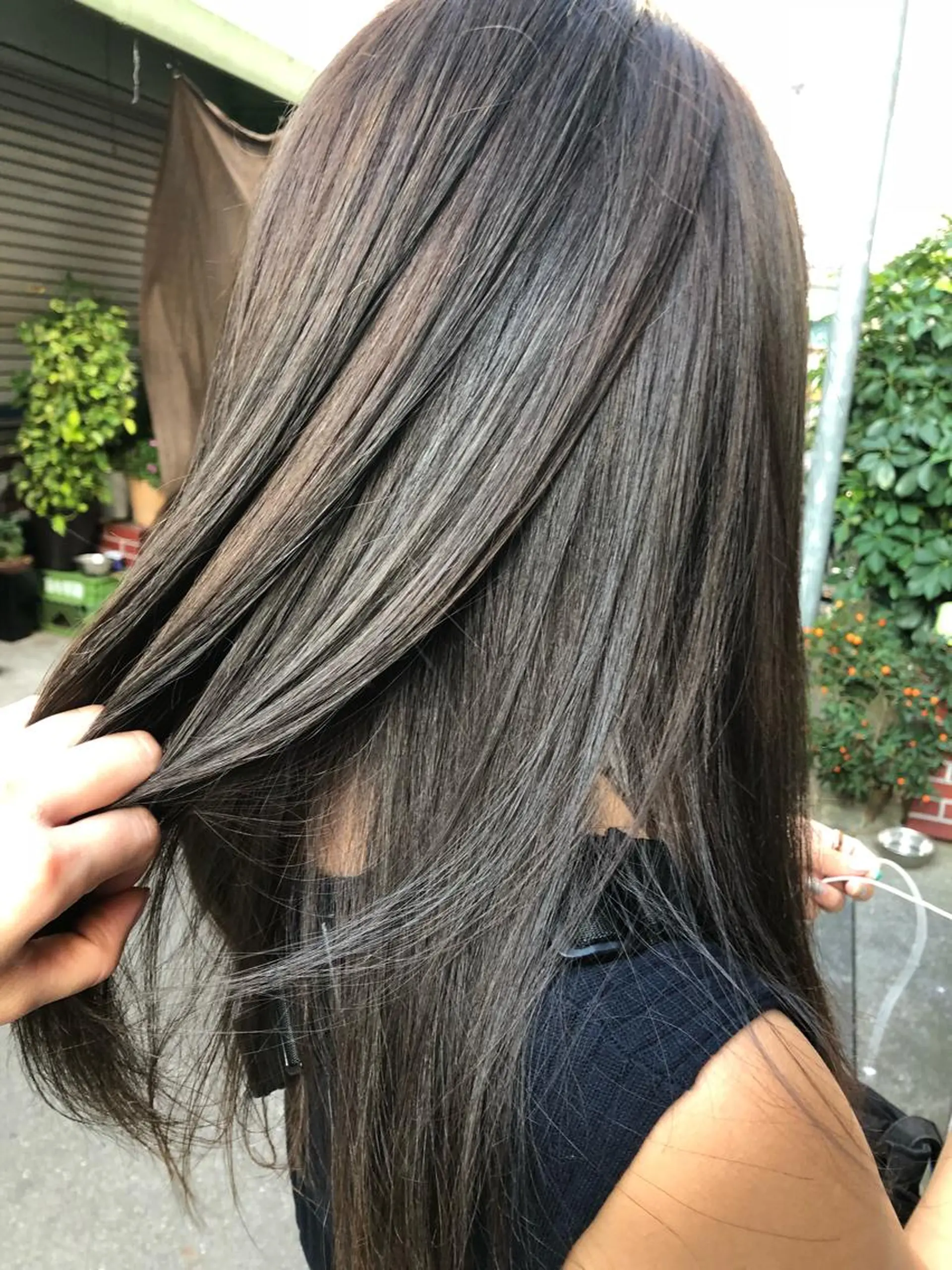 ロング カラー カット ヘアカラー トリートメント pep natsumiのヘアスタイル