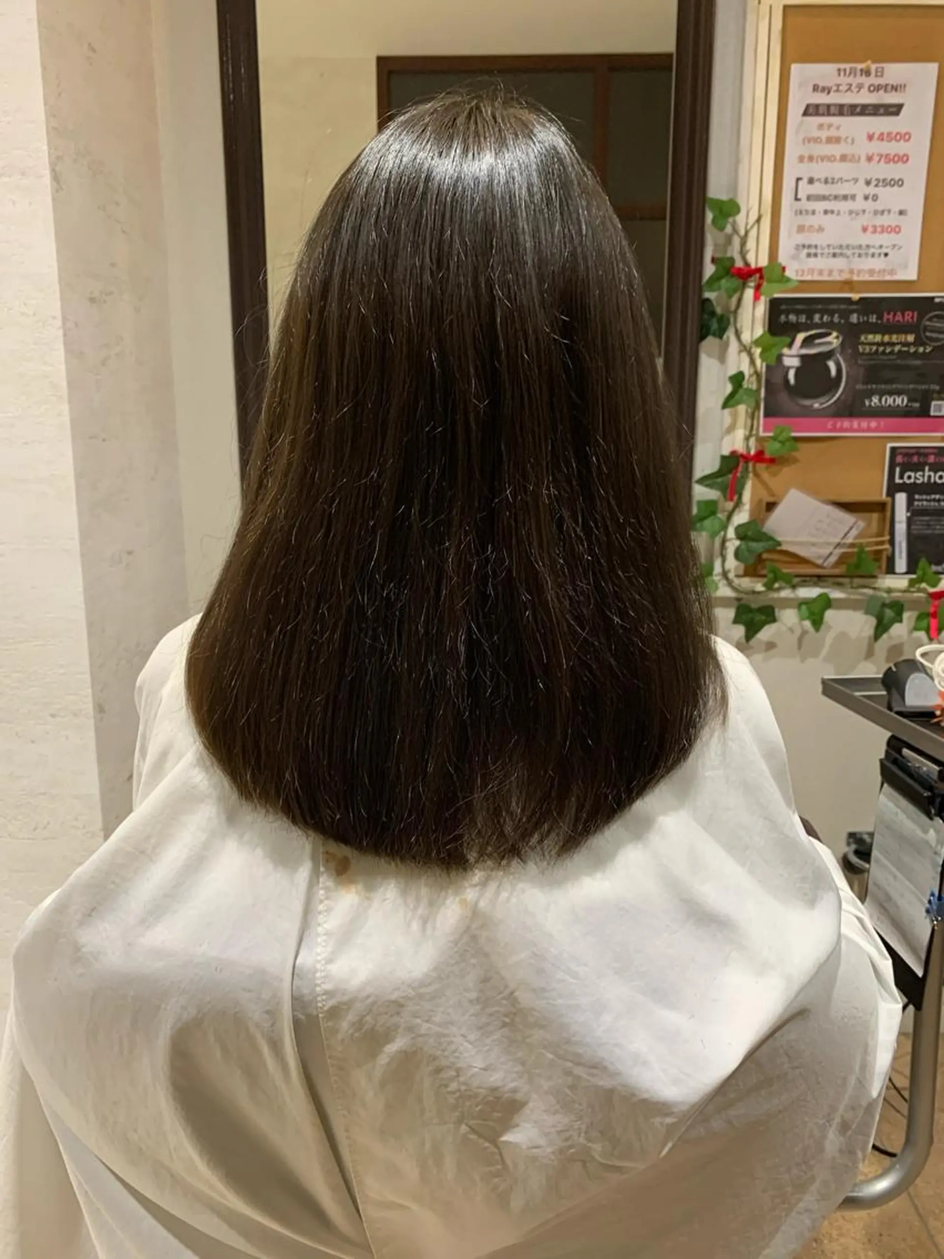 ロング 永瀬 恵のヘアスタイル