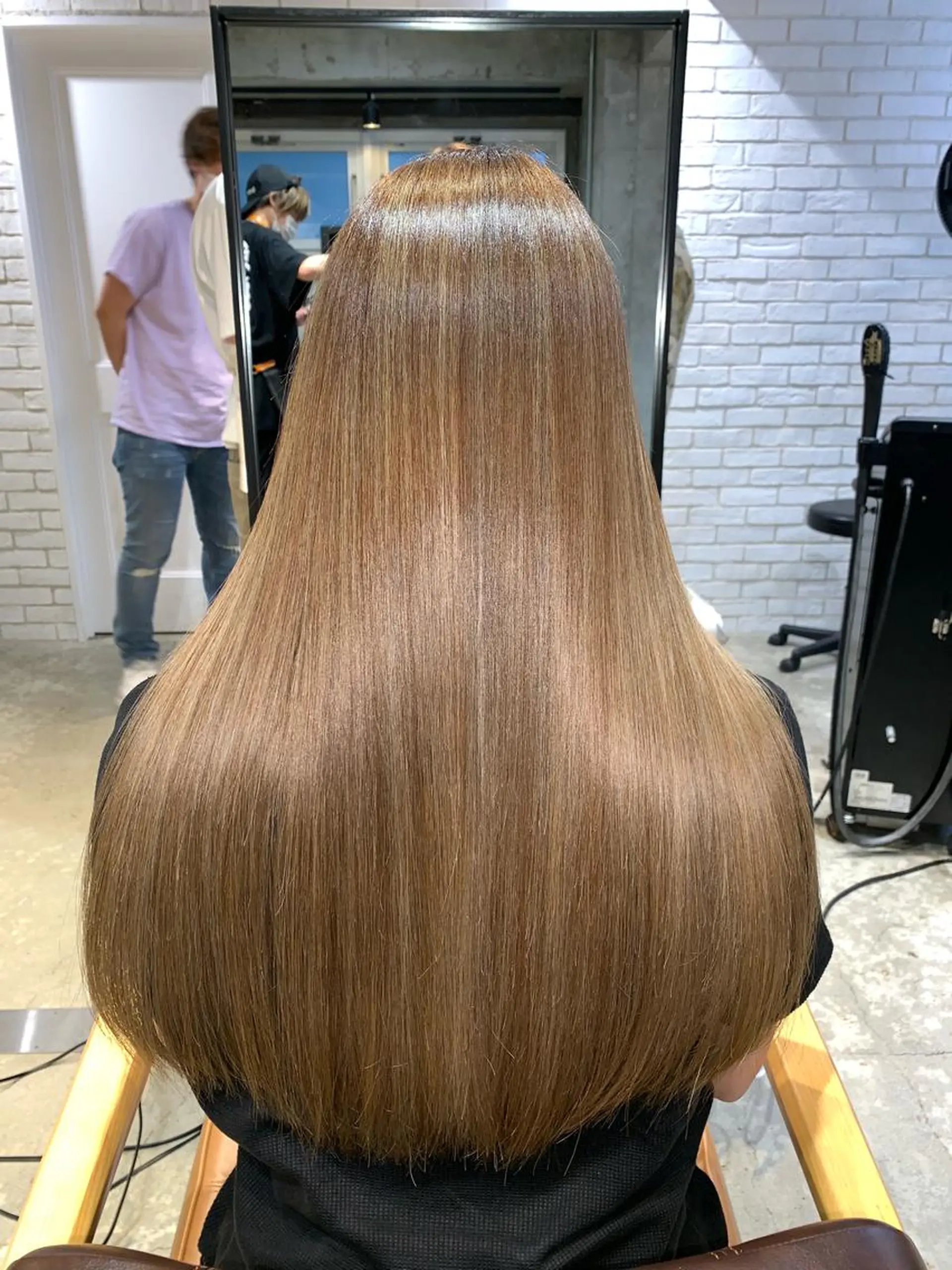 ロング 縮毛矯正/髪質改善 井上智秀のヘアスタイル