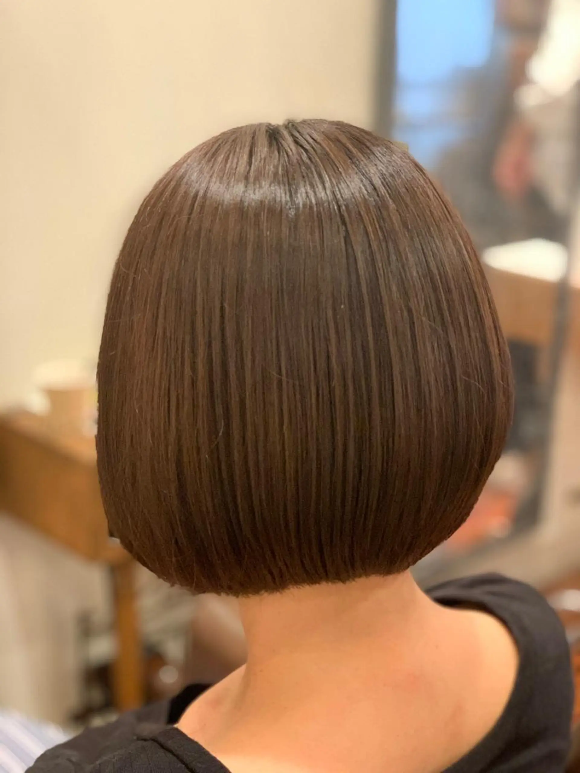 ショート ボブ ヘアカラー トリートメント 青木 大輔のヘアスタイル