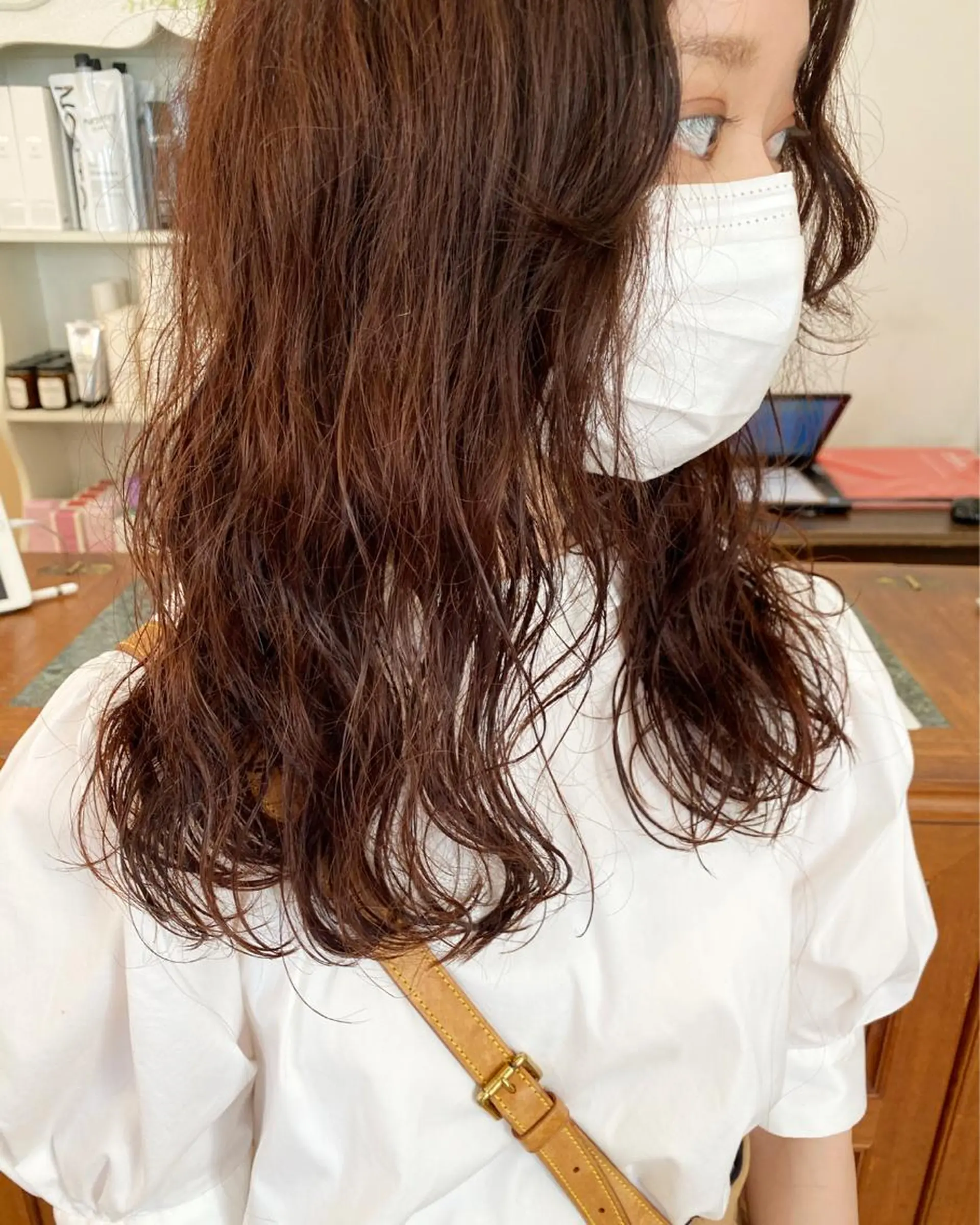 ロング 壁谷  加保理のヘアスタイル
