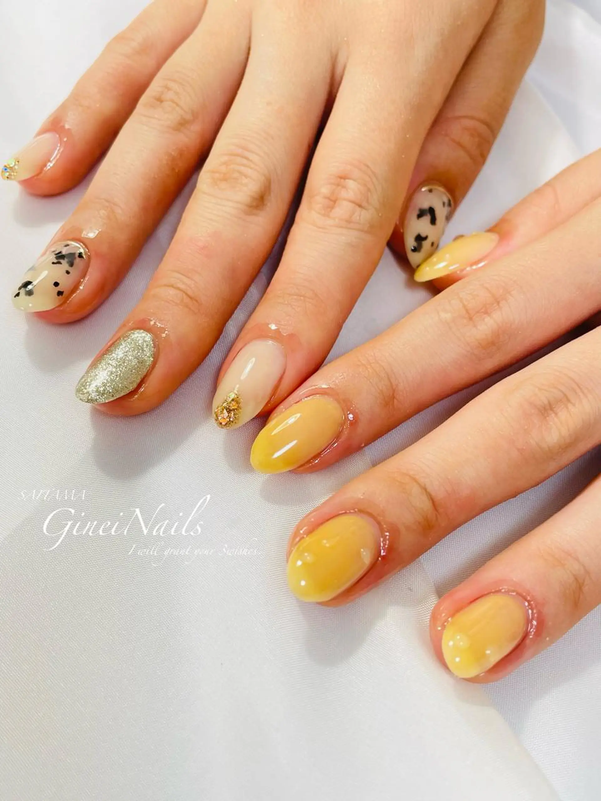 ネイル 春ネイル Genie Nailsのネイルデザイン