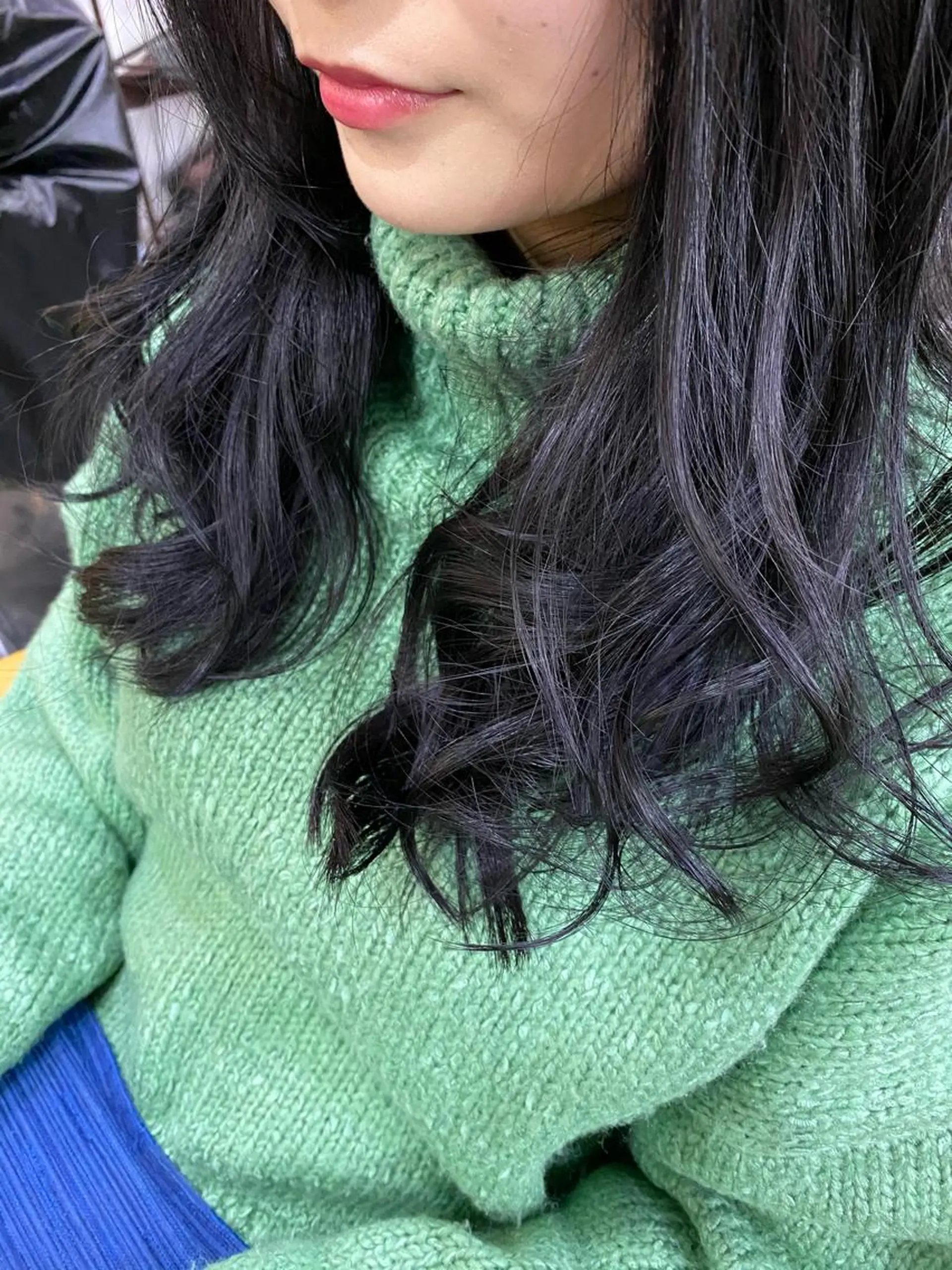 ロング カラー ヘアアレンジ 【艶髪×韓国風】 毛流れ職人 RYOのヘアスタイル