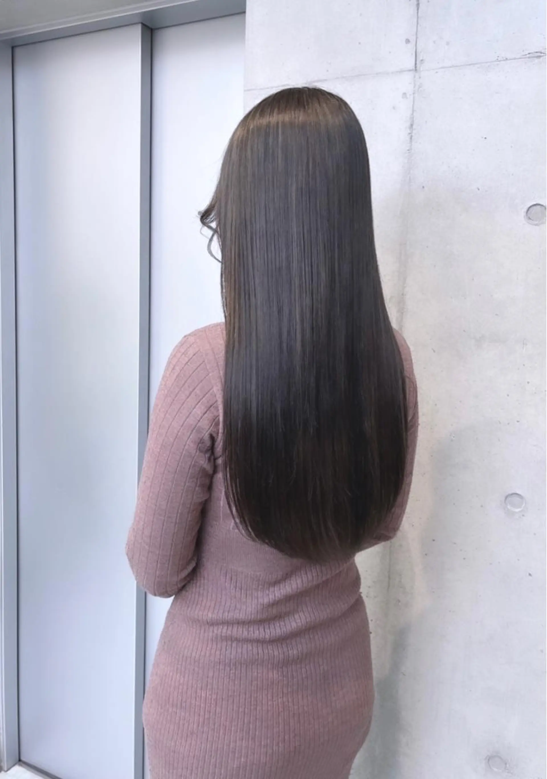 セミロング カット ヘアカラー トリートメント 🌫️大人韓国ヘア 🌫️naoyaのヘアスタイル