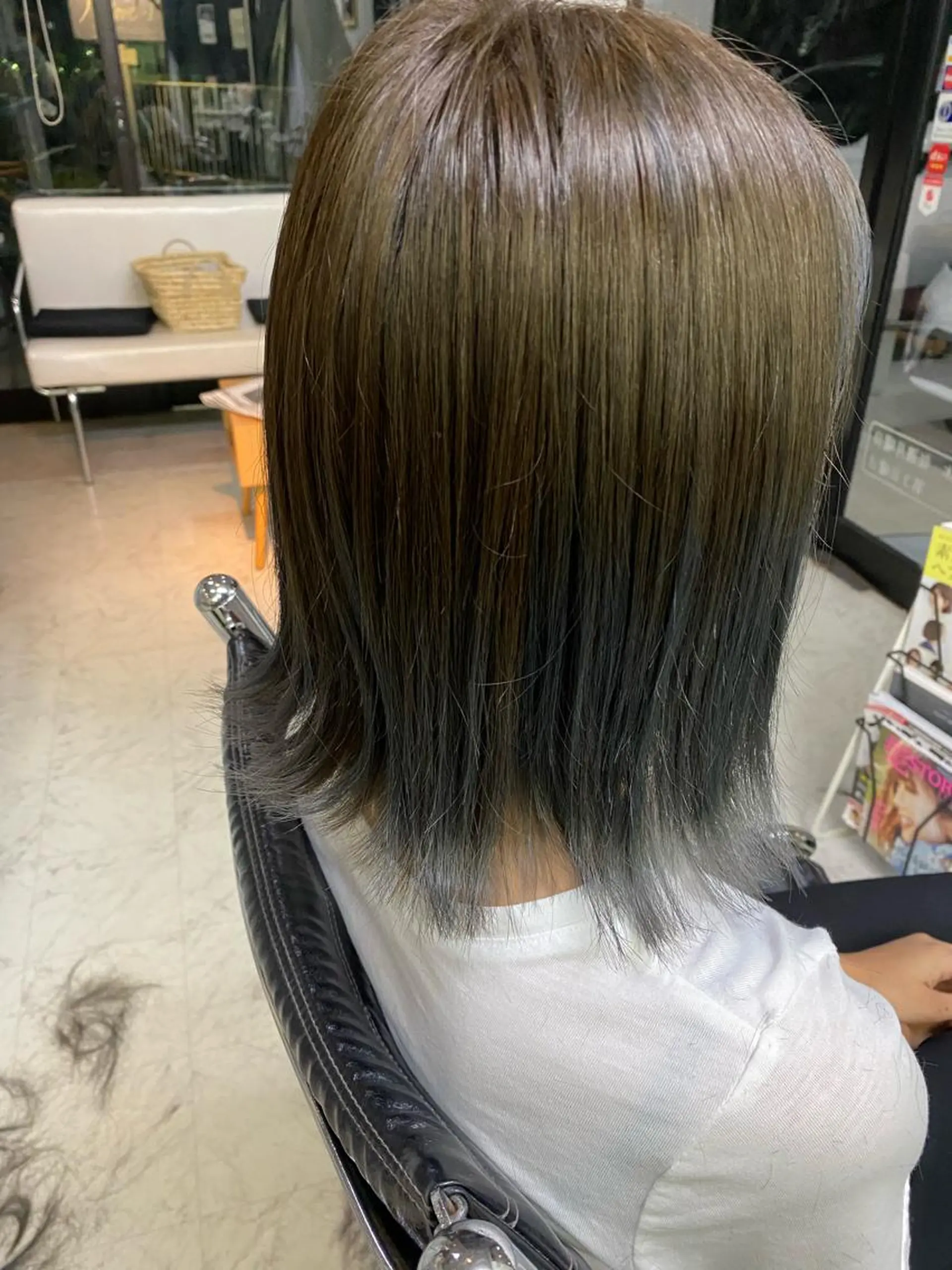 ミディアム カラー ブリーチ imaizumi takuyaのヘアスタイル