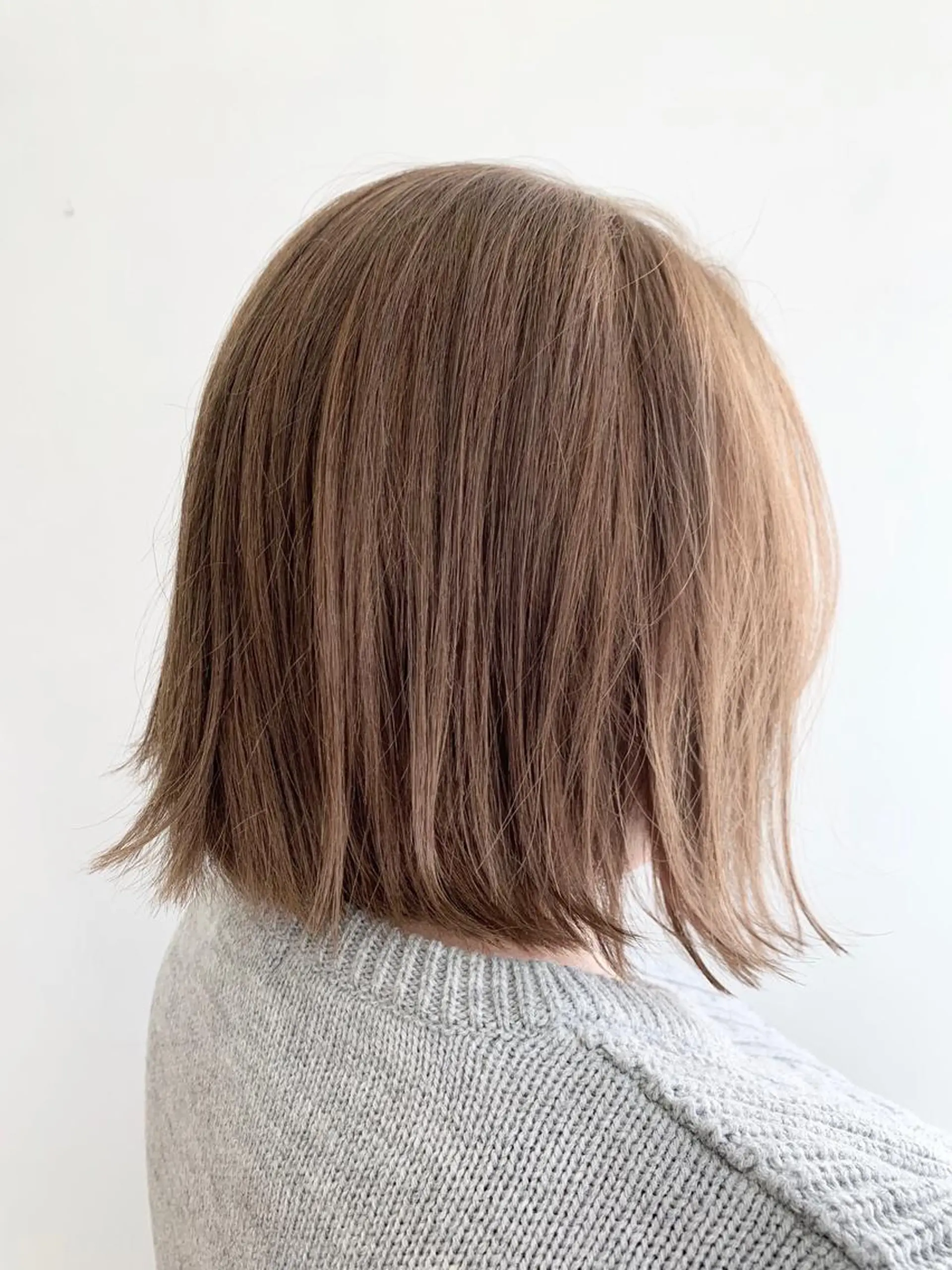 ショート カラー 町田で叶う本物の 髪質改善 鍋谷勇のヘアスタイル