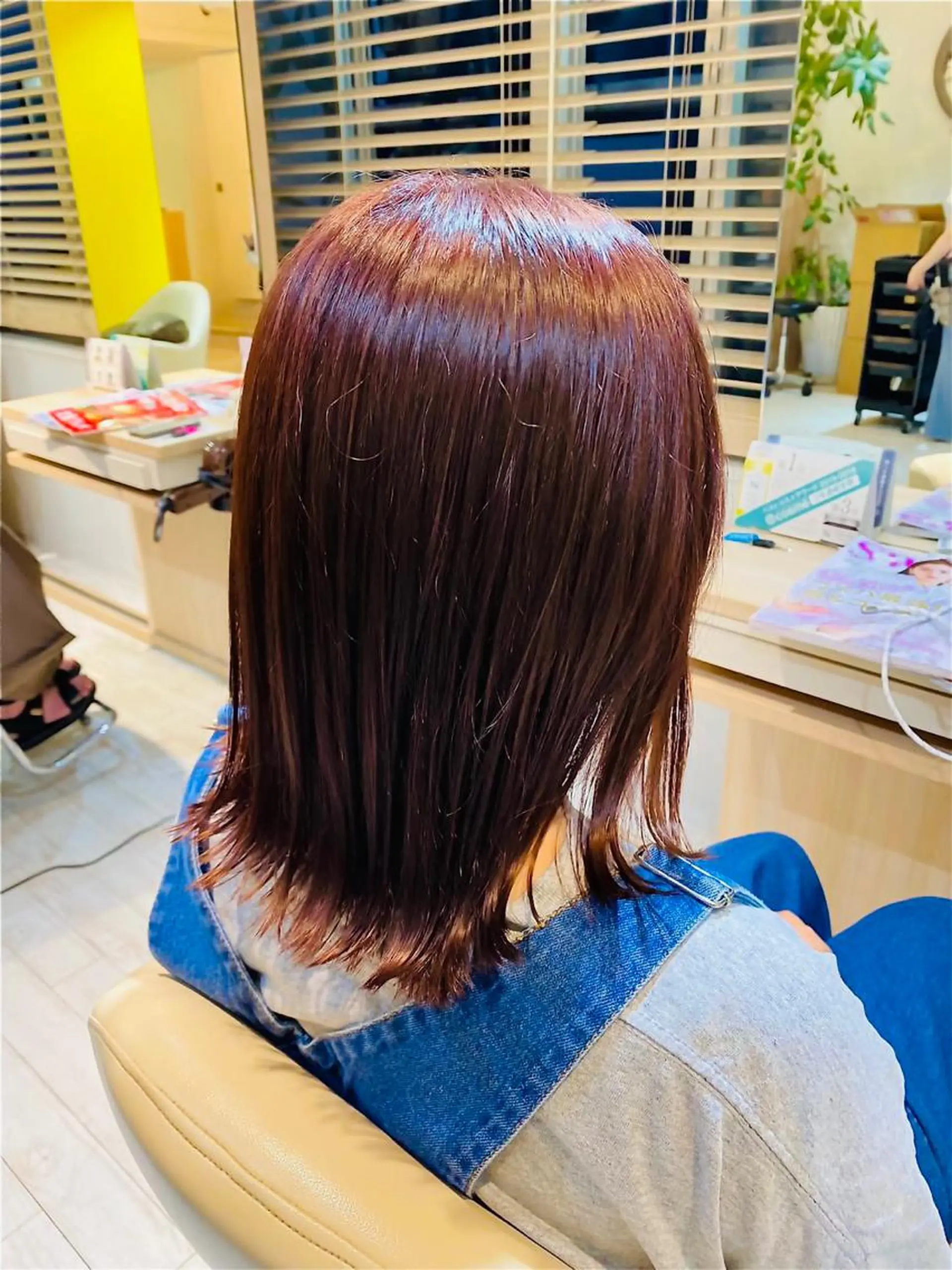 ミディアム カラー ヘアアレンジ 🍓後藤 はるな🍓のヘアスタイル