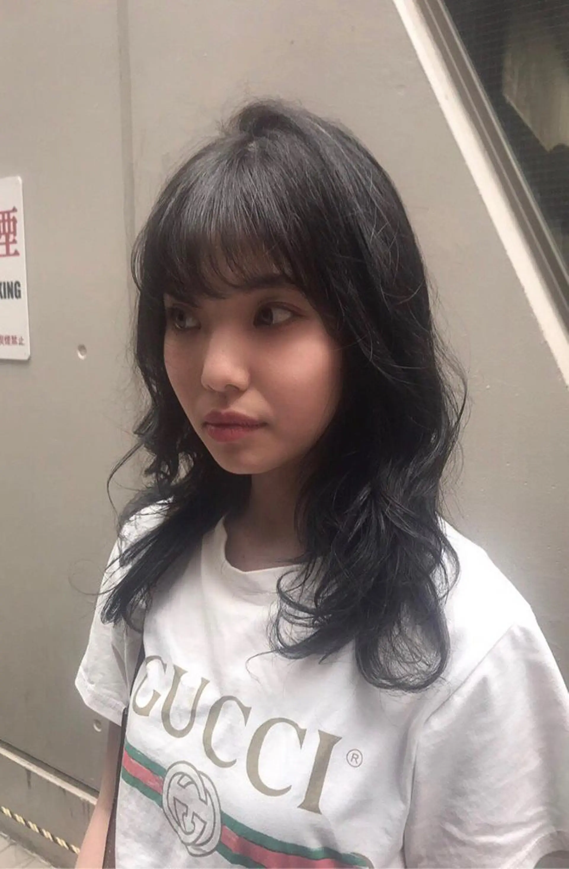 ミディアム 韓国ヘア 店長NEGIのヘアスタイル