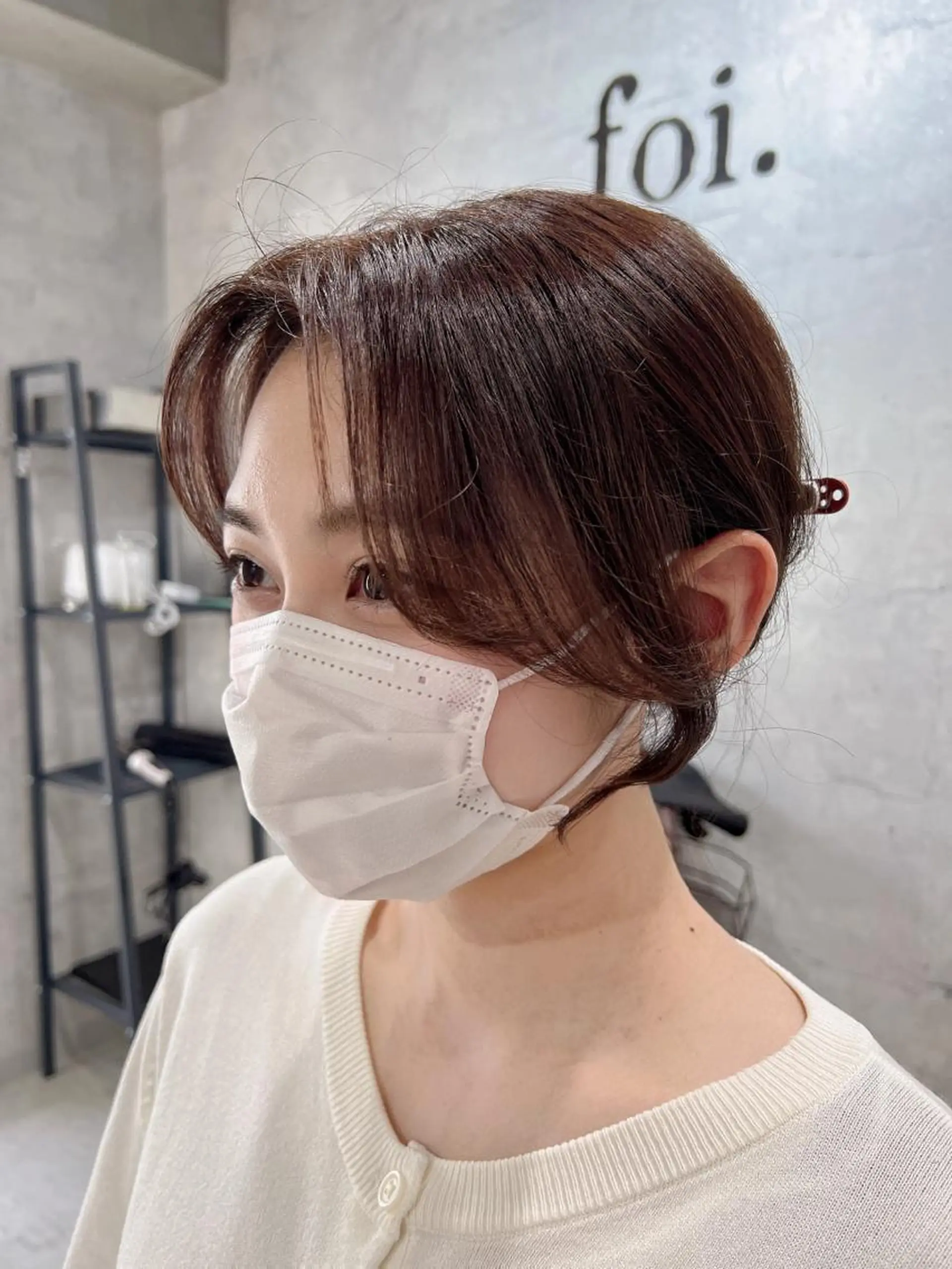 セミロング カラー 韓国レイヤー/ 顔周り💕田中将吾のヘアスタイル