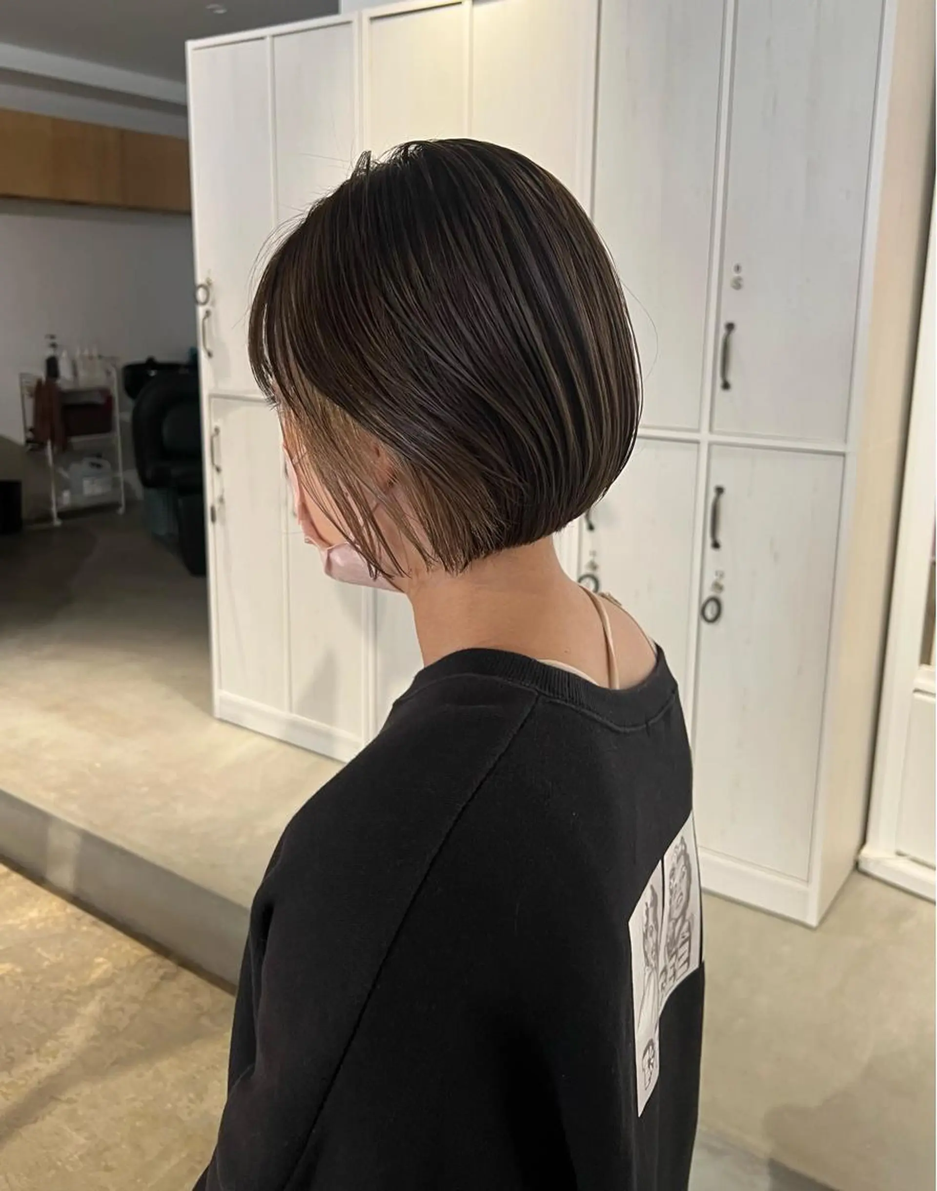 ミディアム 藤本 祥実のヘアスタイル