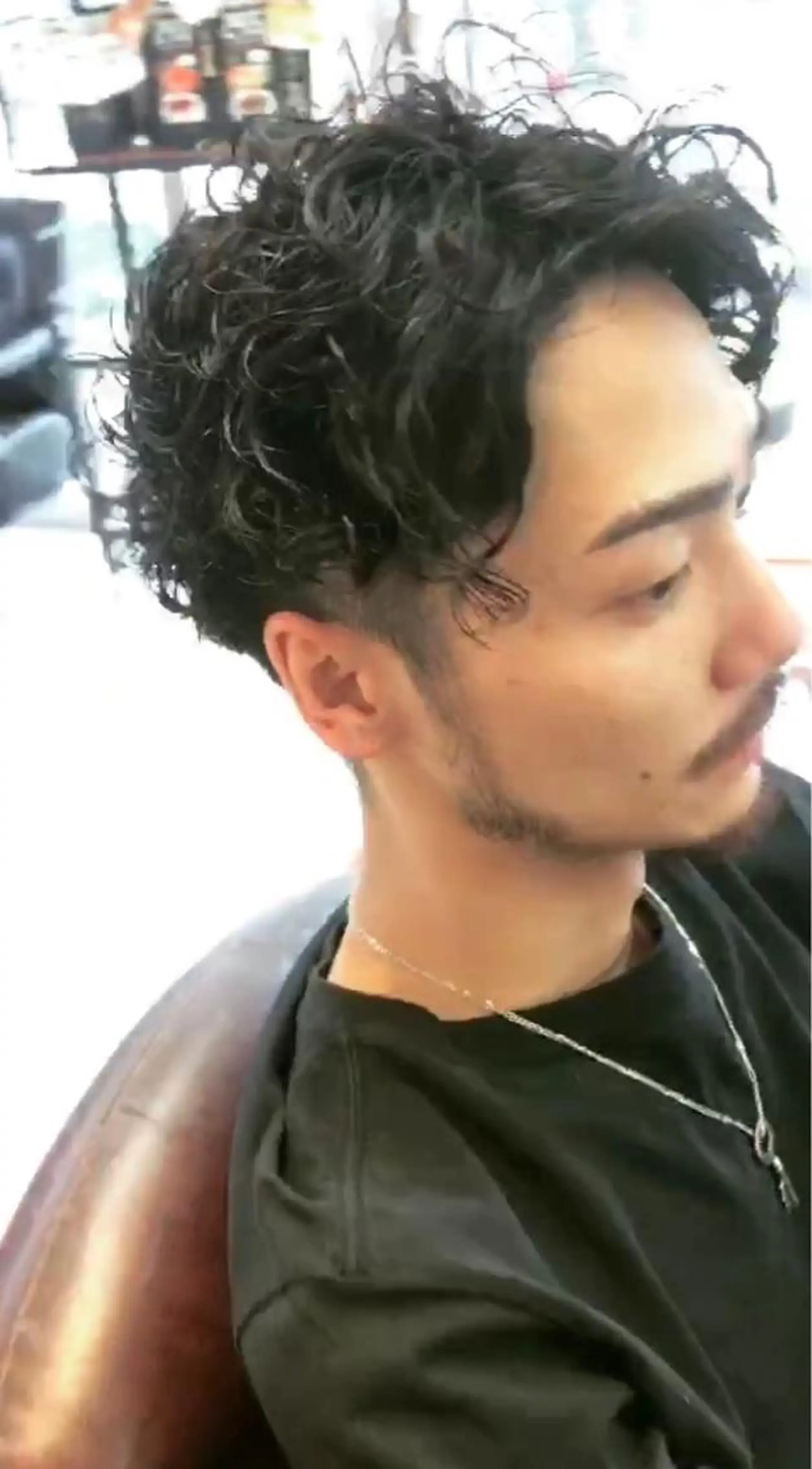 パーマ メンズ ヨシダ トオルのヘアスタイル