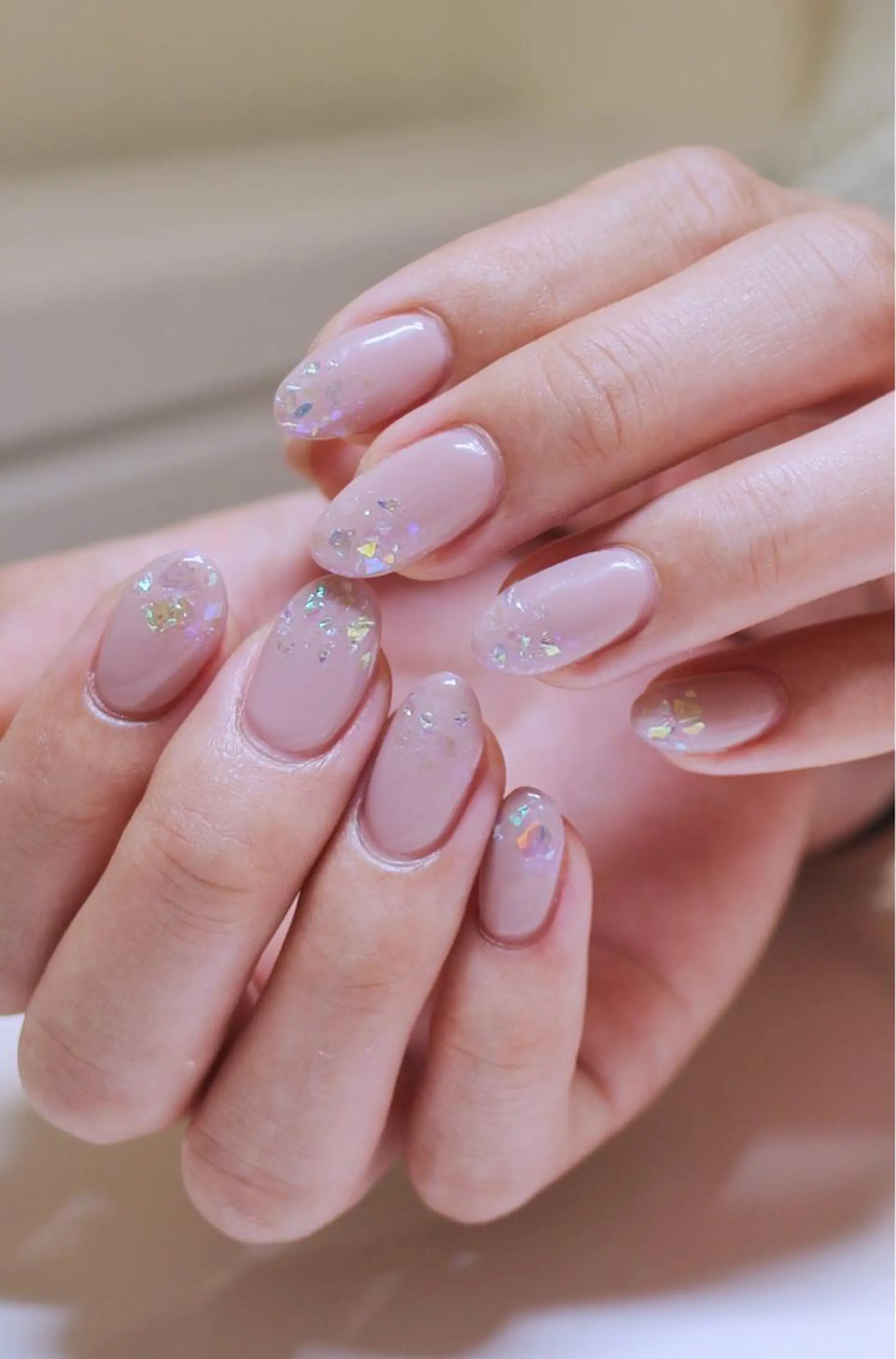 ネイル キラキラネイル シンプルネイル ハンドネイル Baku Nailsのネイルデザイン