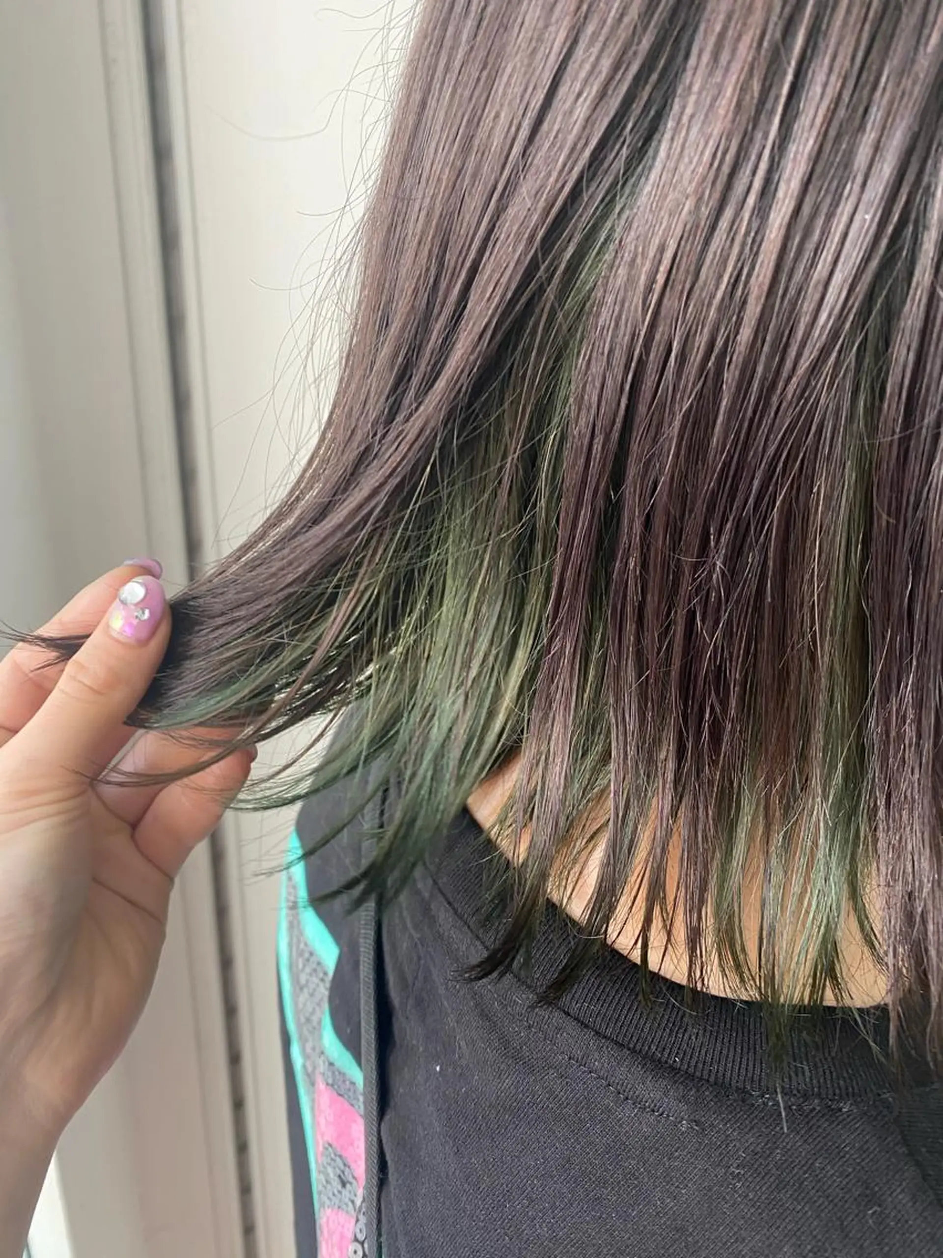 カラー インナーカラー 顔周りカット/透明感 カラー✂️MEIのヘアスタイル