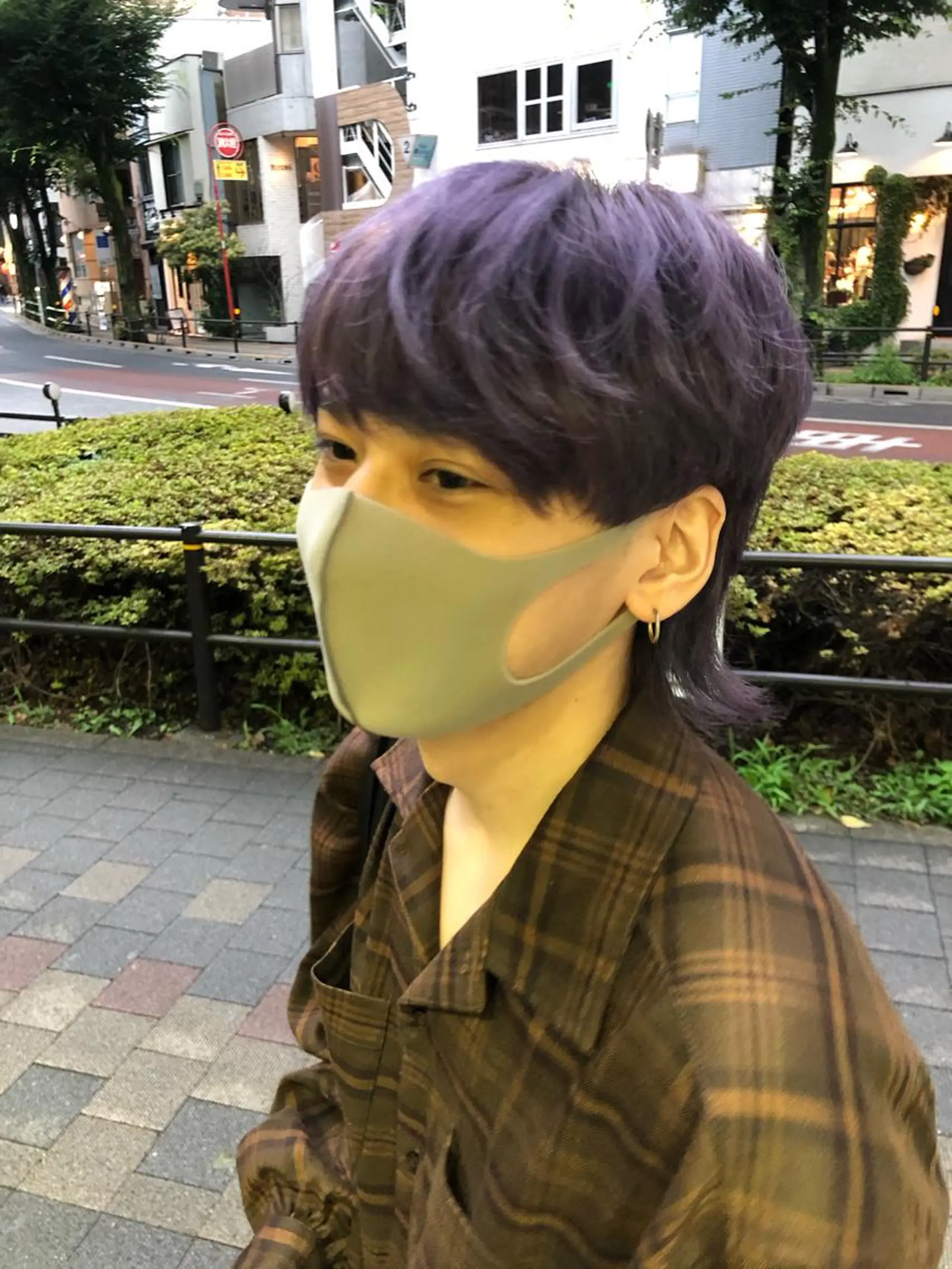 ショート カラー メンズ チャンモリパーマ/韓 国/Minami🦋のヘアスタイル