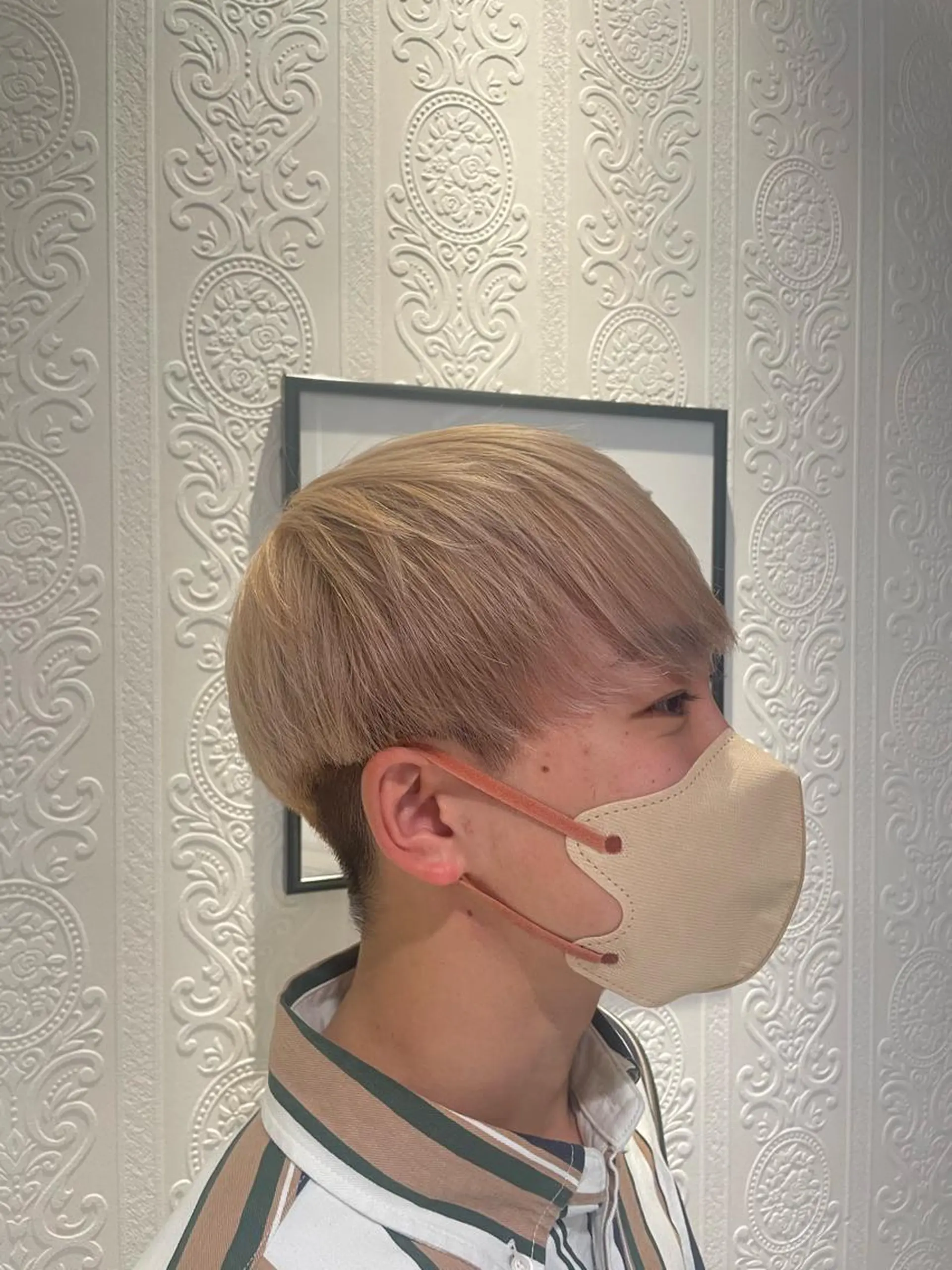 ミディアム カラー メンズ ⭐️髪質改善⭐️ 大野輝のヘアスタイル