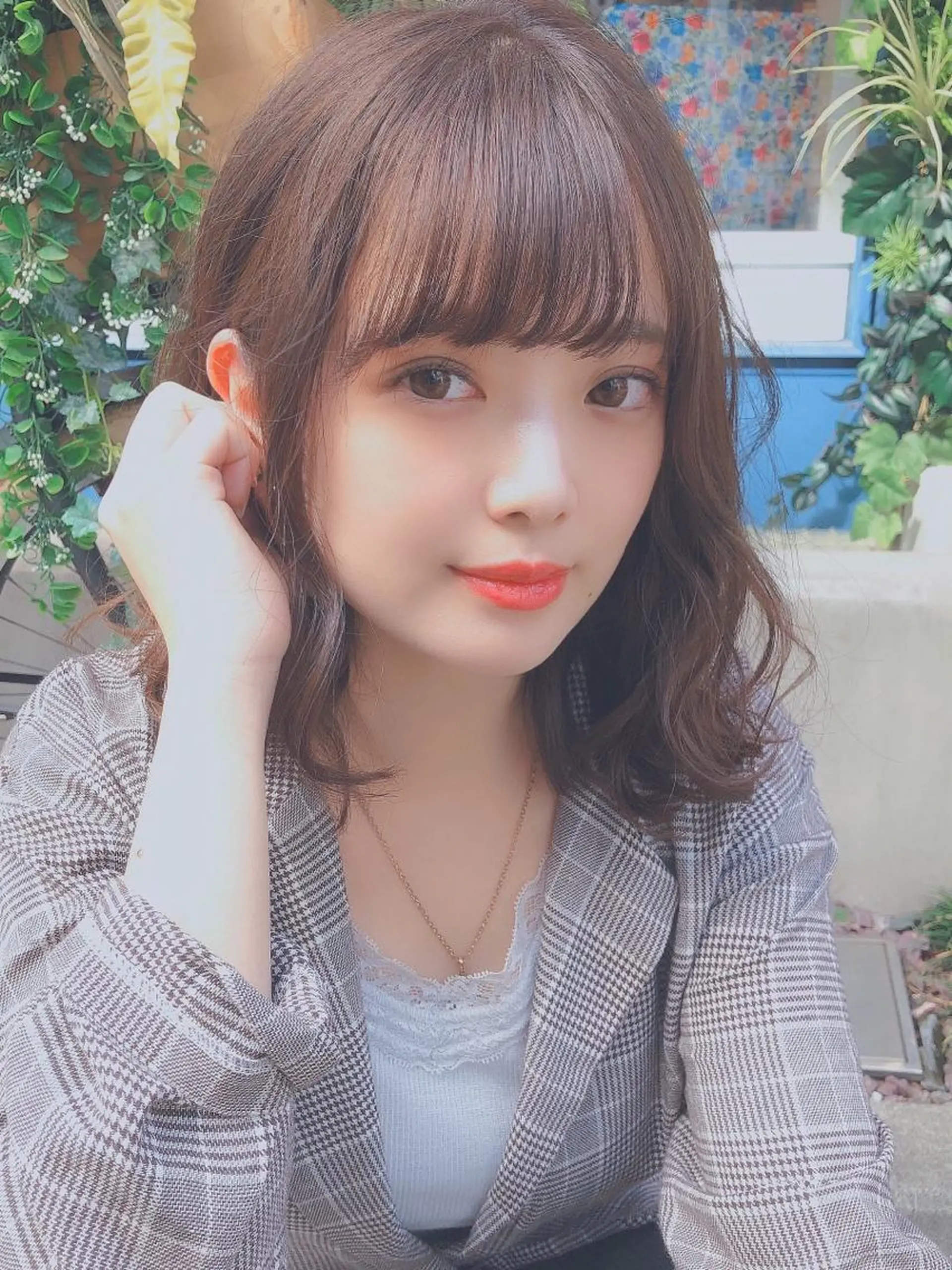 ミディアム 韓国カットパーマ✂︎ Toshiのヘアスタイル