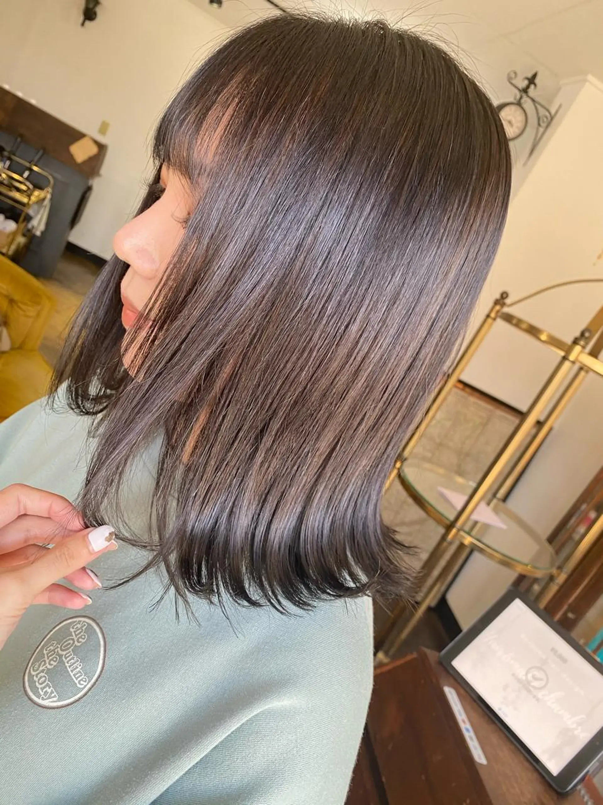 ミディアム カラー miloc🫧 MOMOYOのヘアスタイル