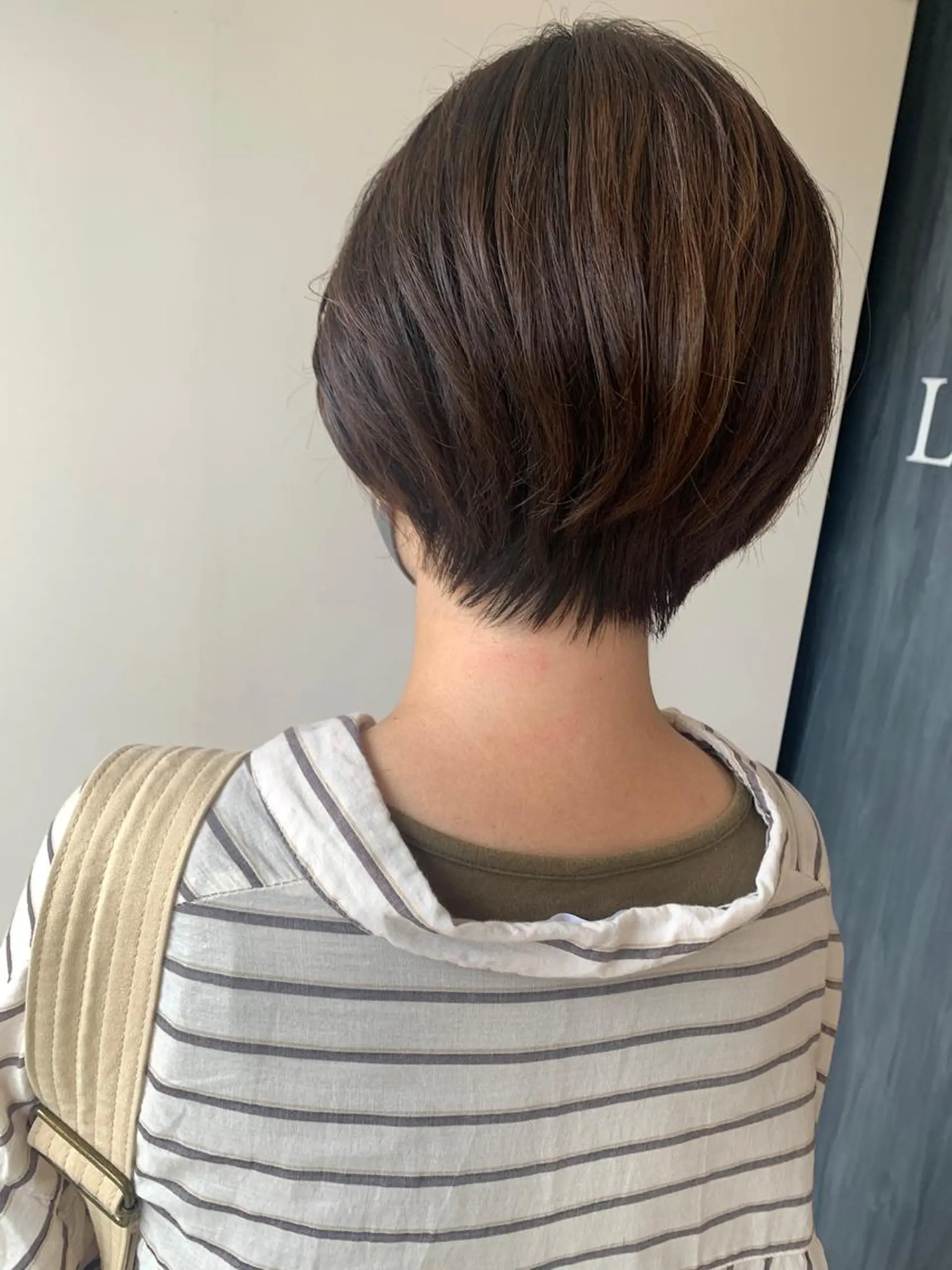 ショート 福田 美波のヘアスタイル